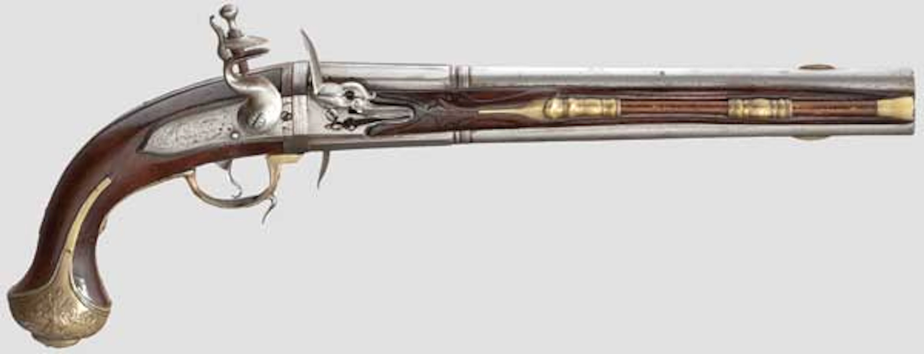 A German flintlock wender pistol