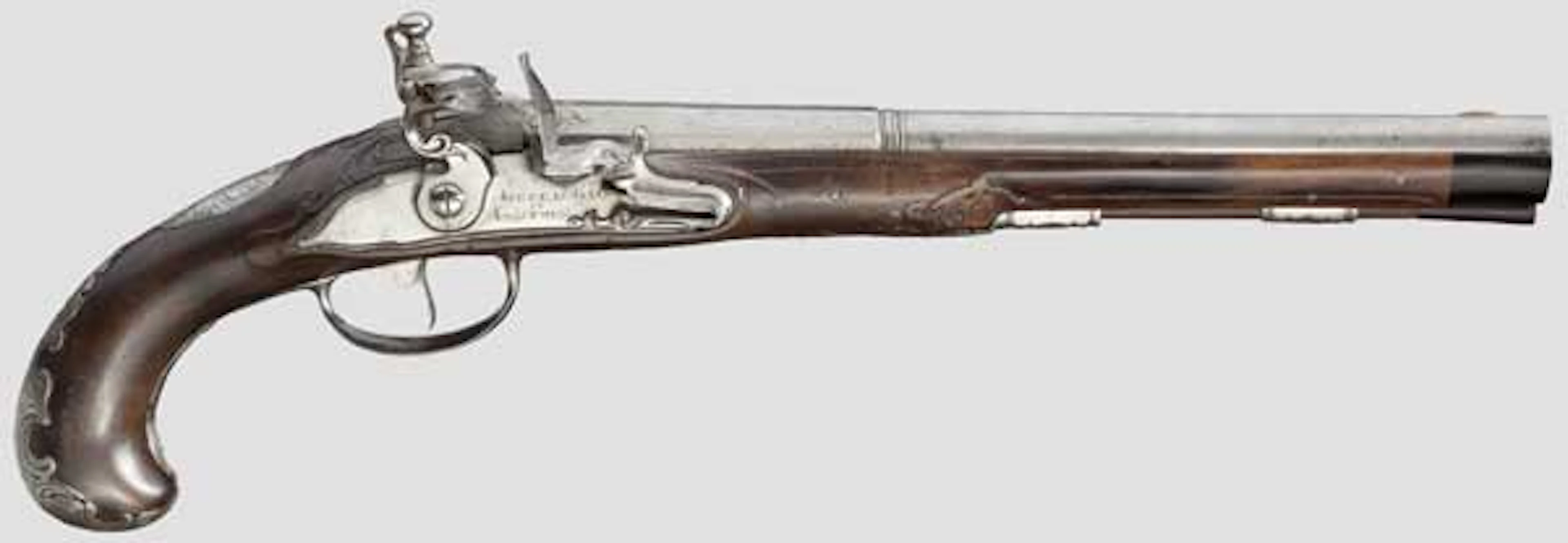 A German flintlock pistol