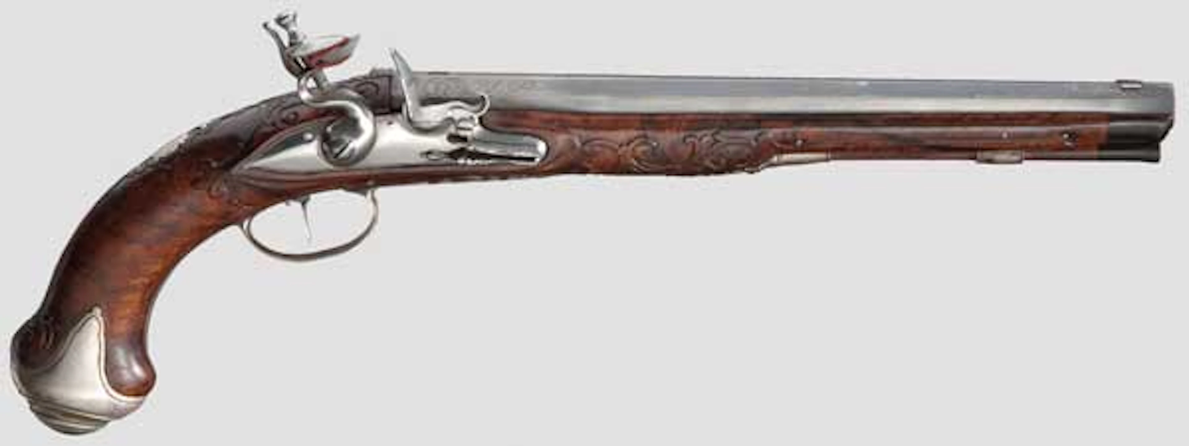 A German flintlock pistol