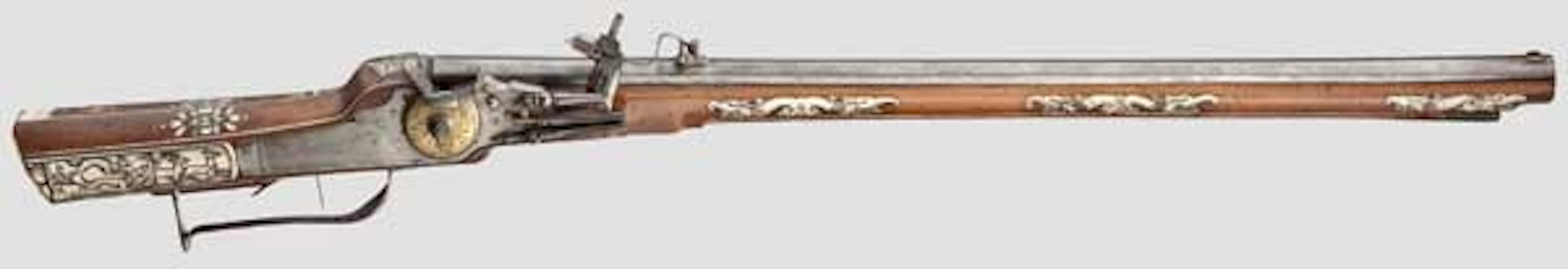 A wheellock rifle