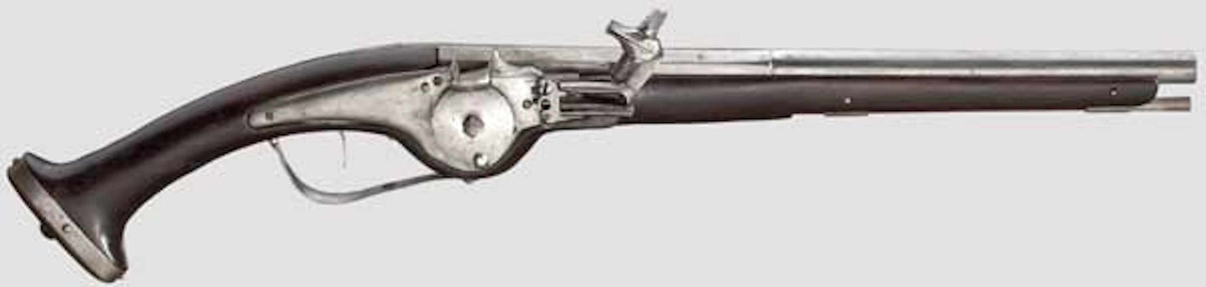 A wheellock pistol
