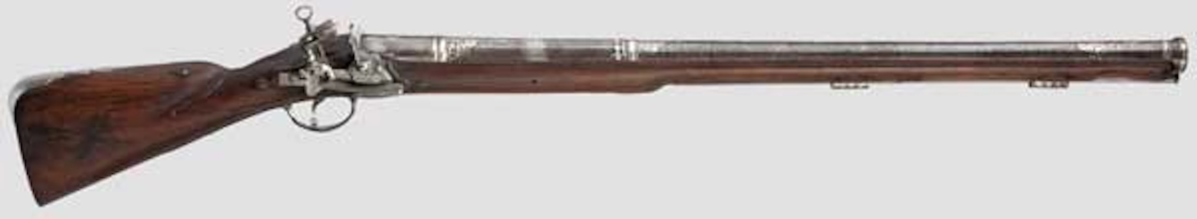 A rare heavy miquelet-lock gun