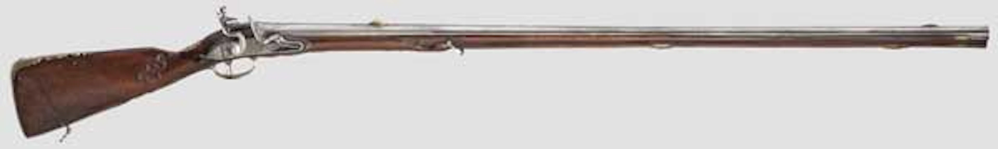 A Dutch flintlock shotgun