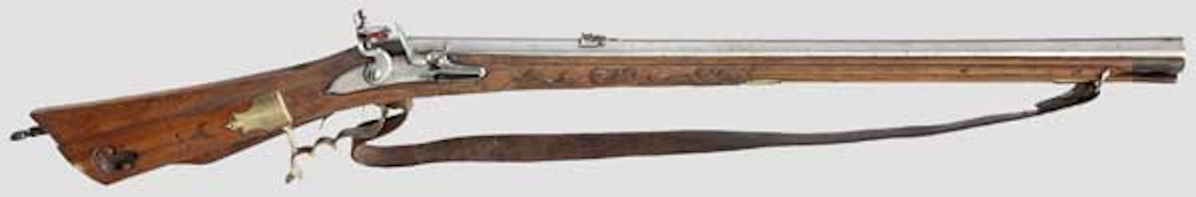 A Scandinavian flintlock rifle