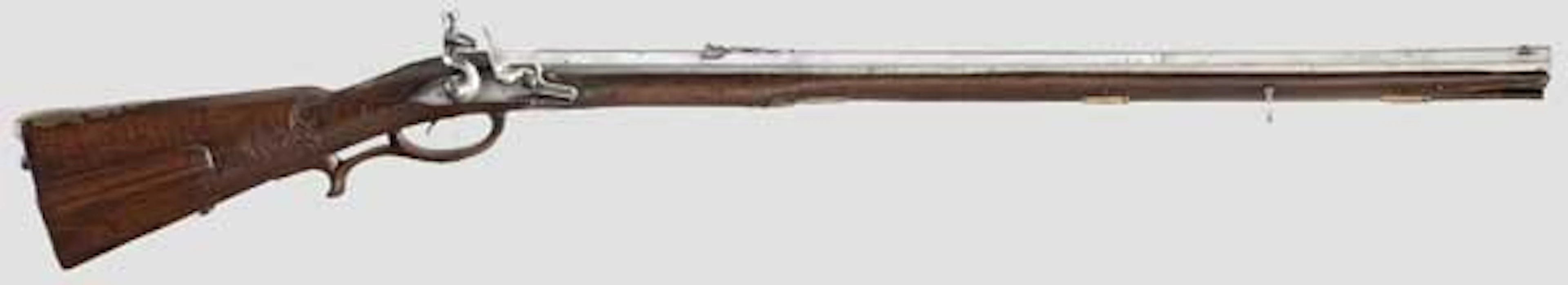 A South German flintlock rifle
