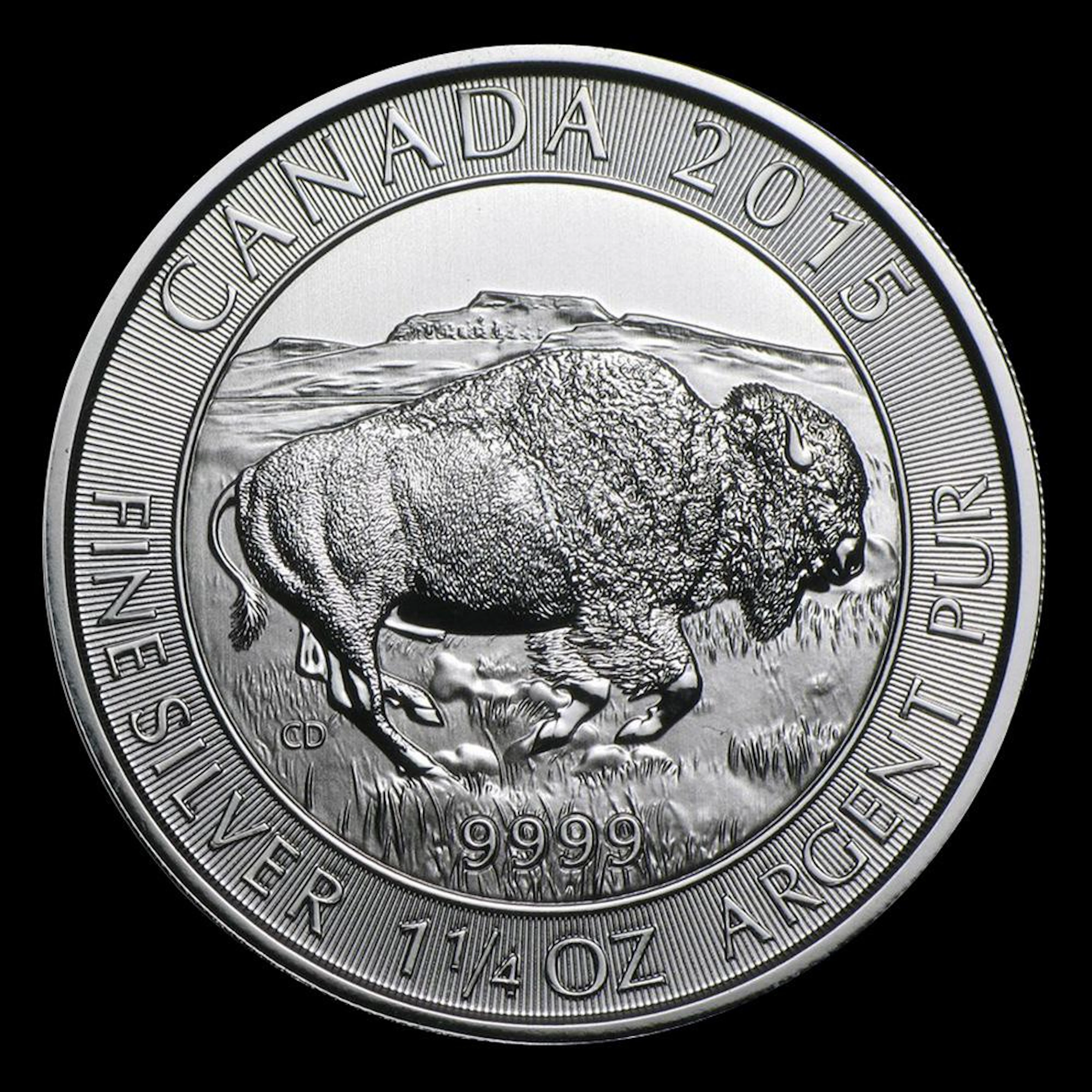 2015 Canada 1.25 oz Silver $8 Biso