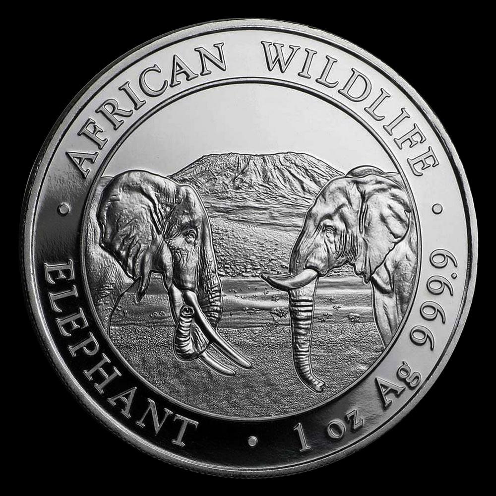 Somalia 1 oz Silver Elephant 2020