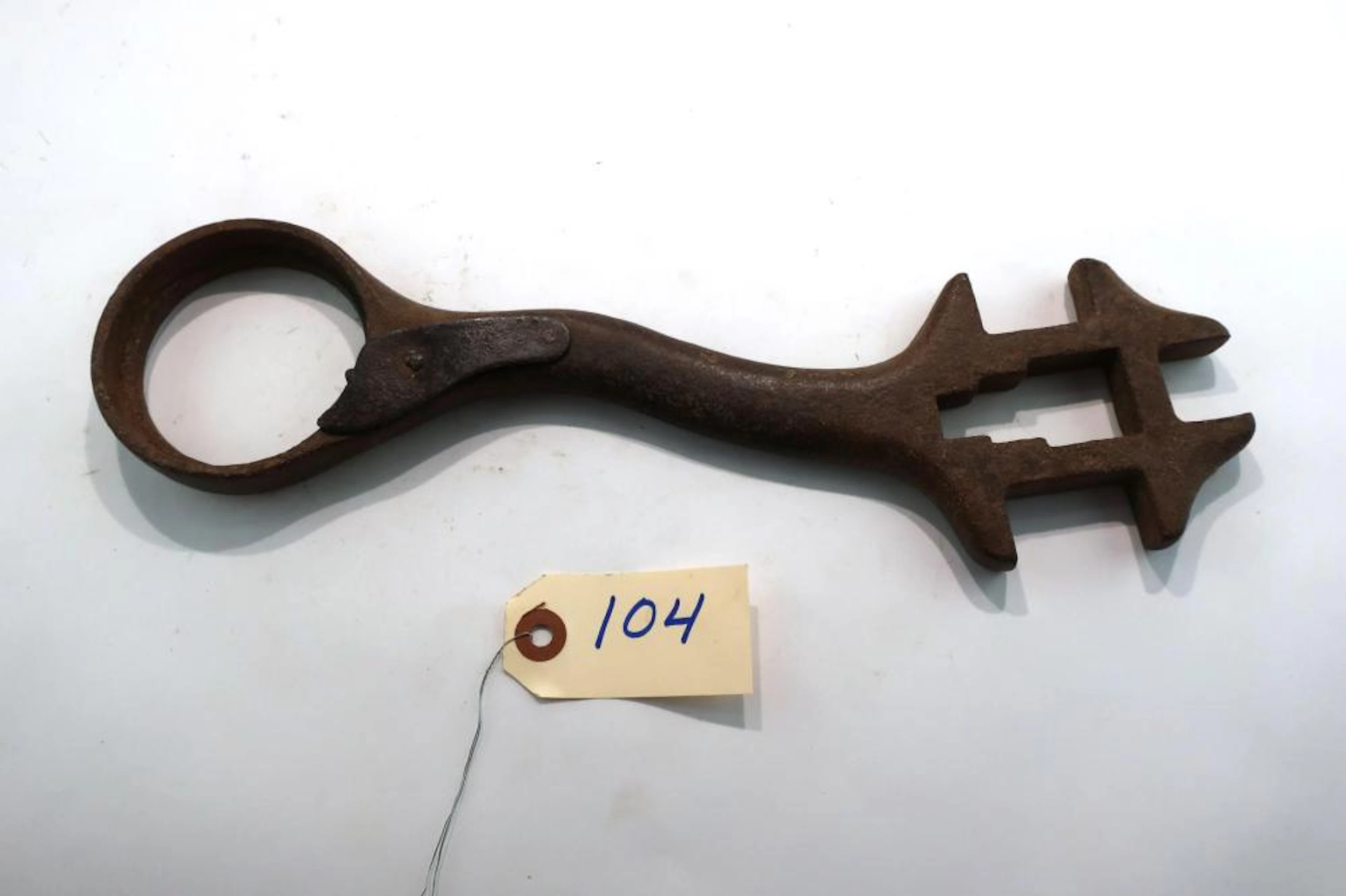 "Webb Patent" Combination Malleable Ratchet & Implement Wrench