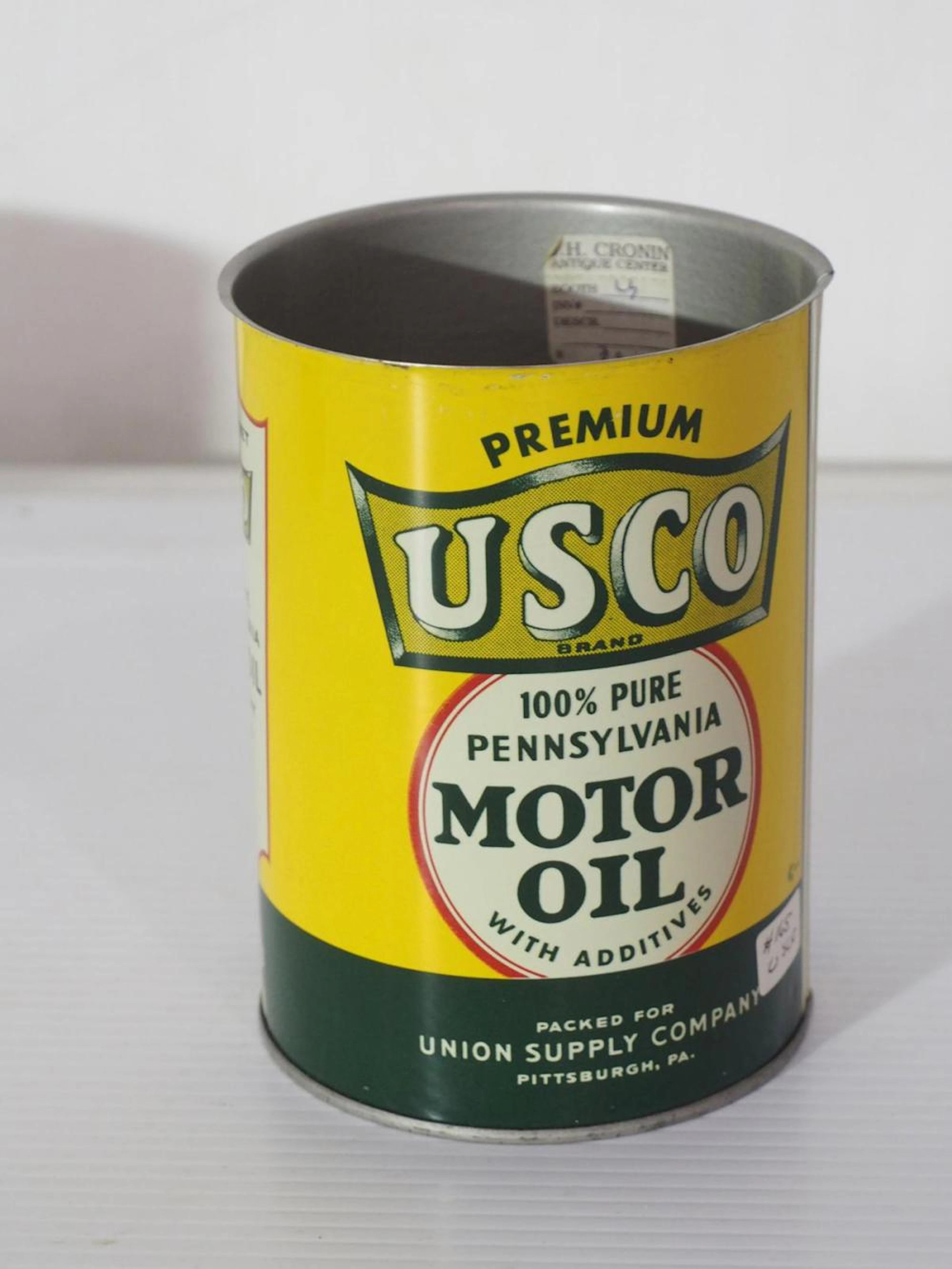 USCO Motor Oil can