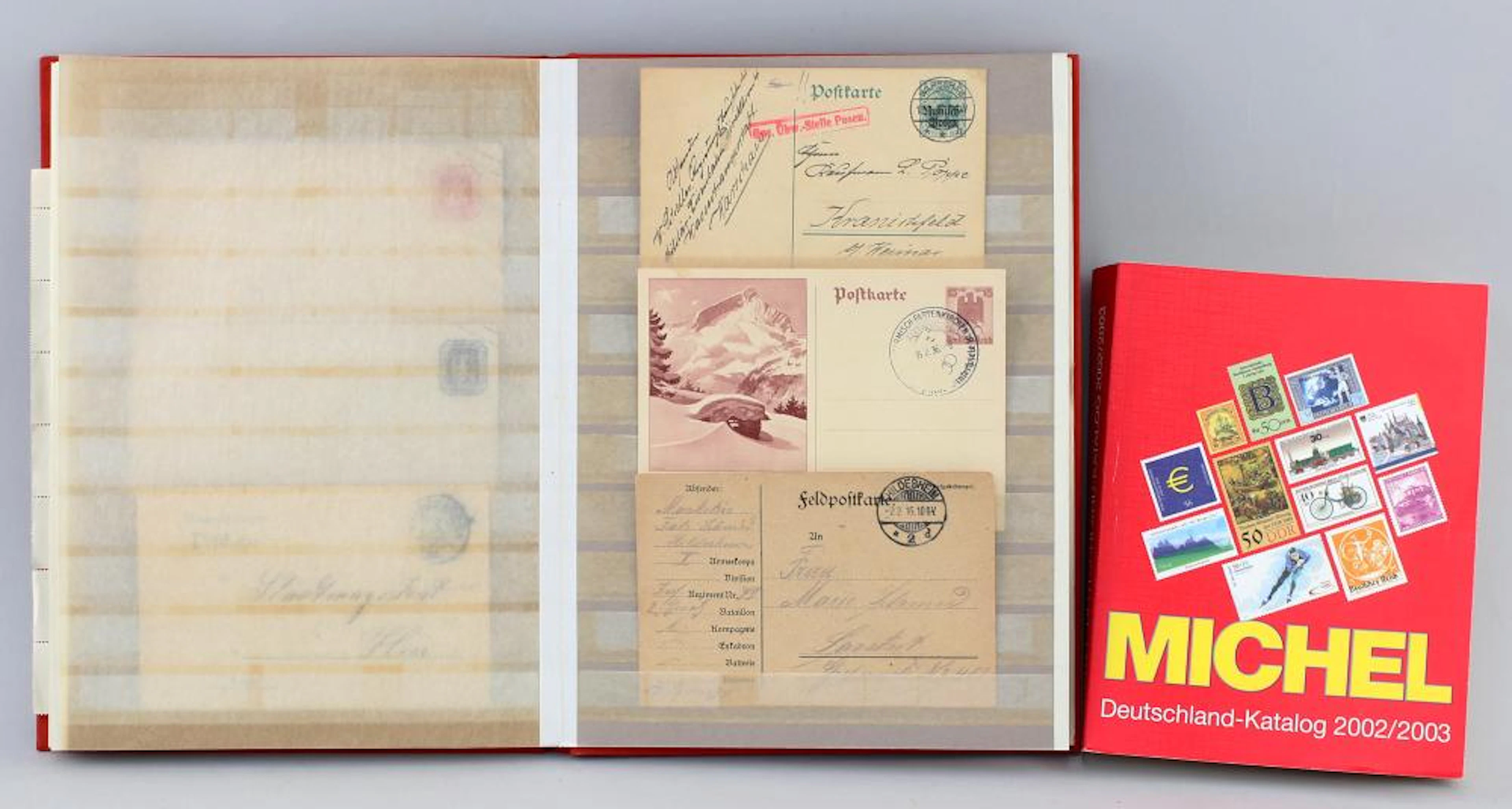 Briefmarken-Album Deutsches Reich
