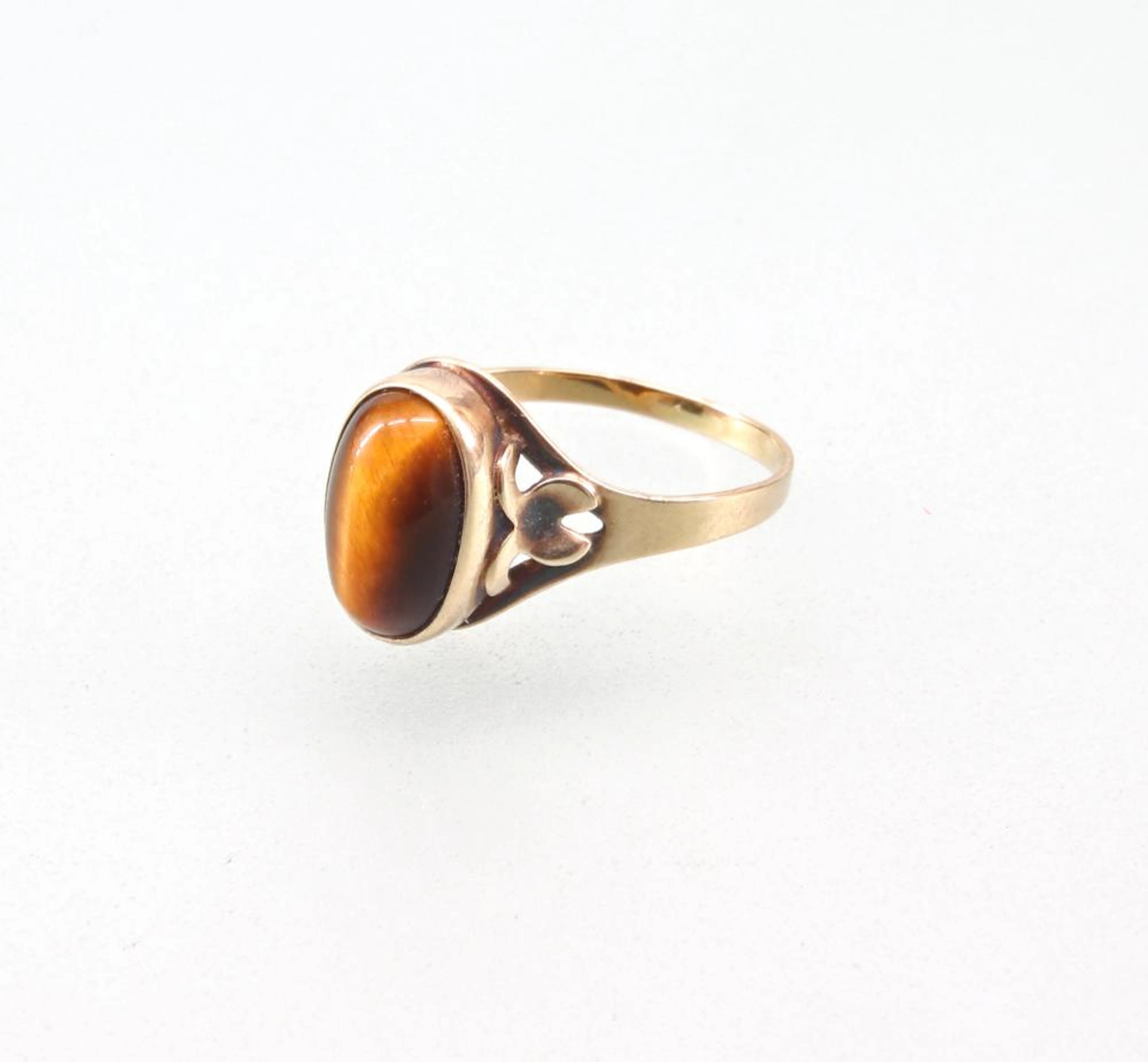Tigerauge-Ring