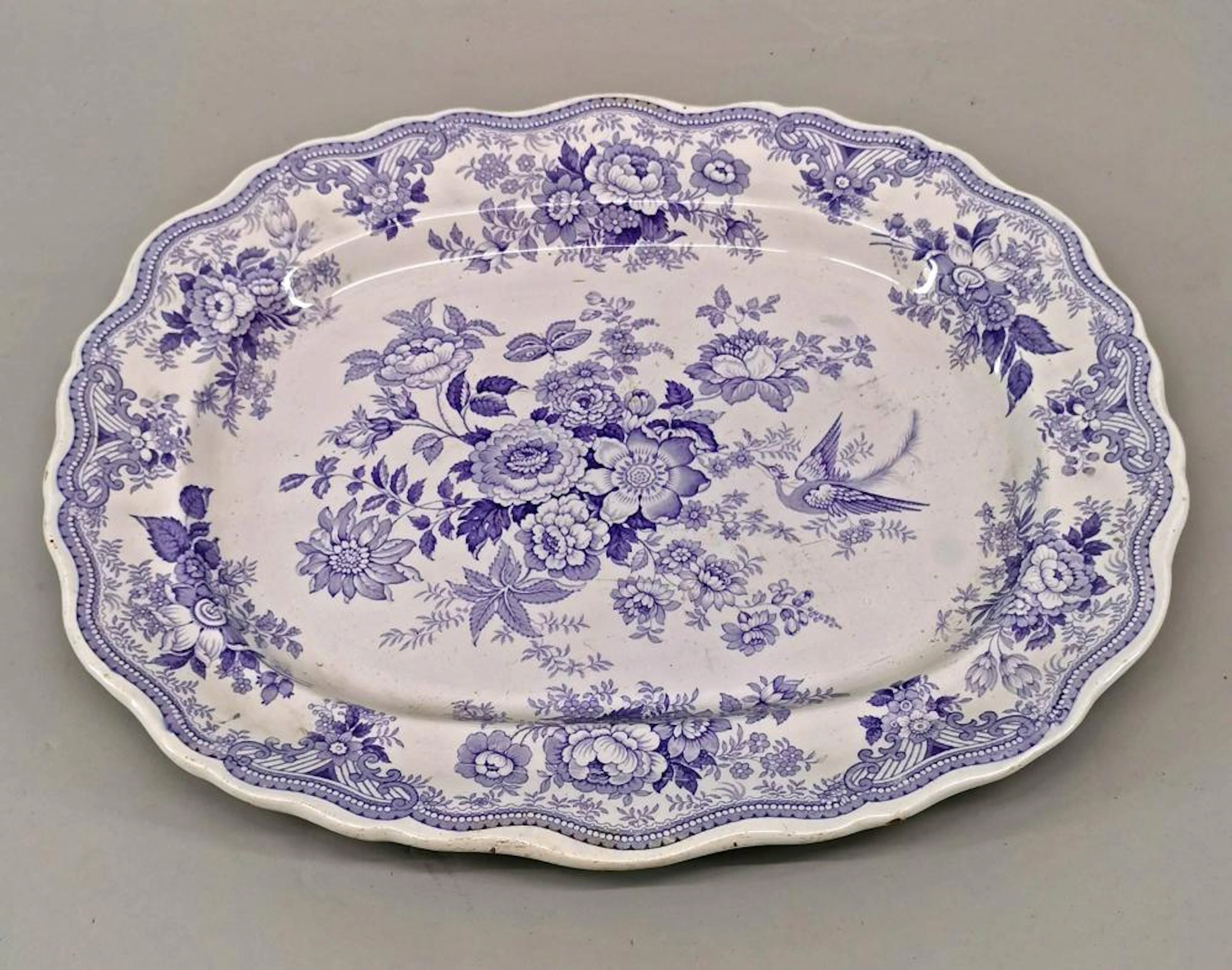 Große Vorlegeplatte um 1900