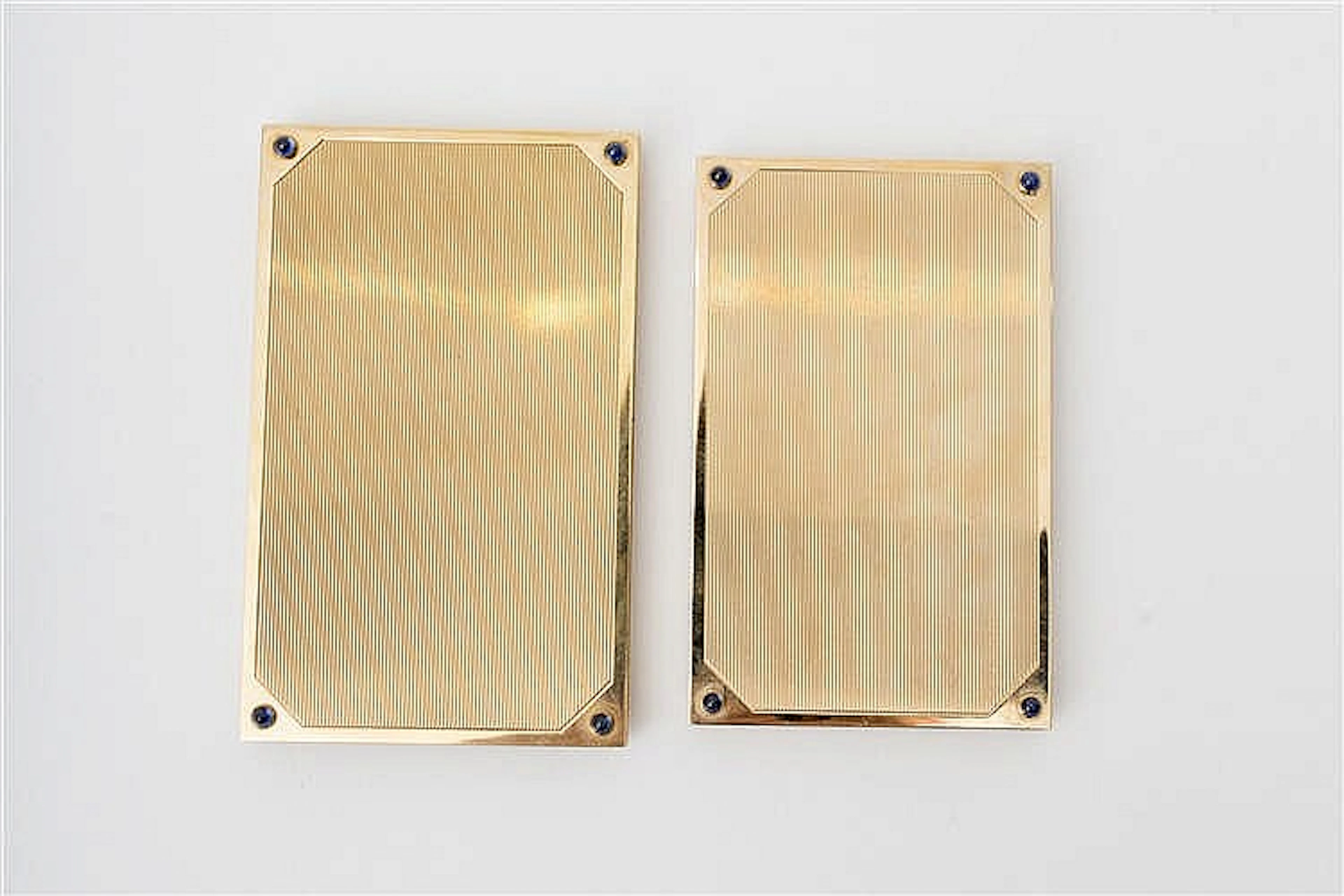 Cartier - Set of 2 double frames