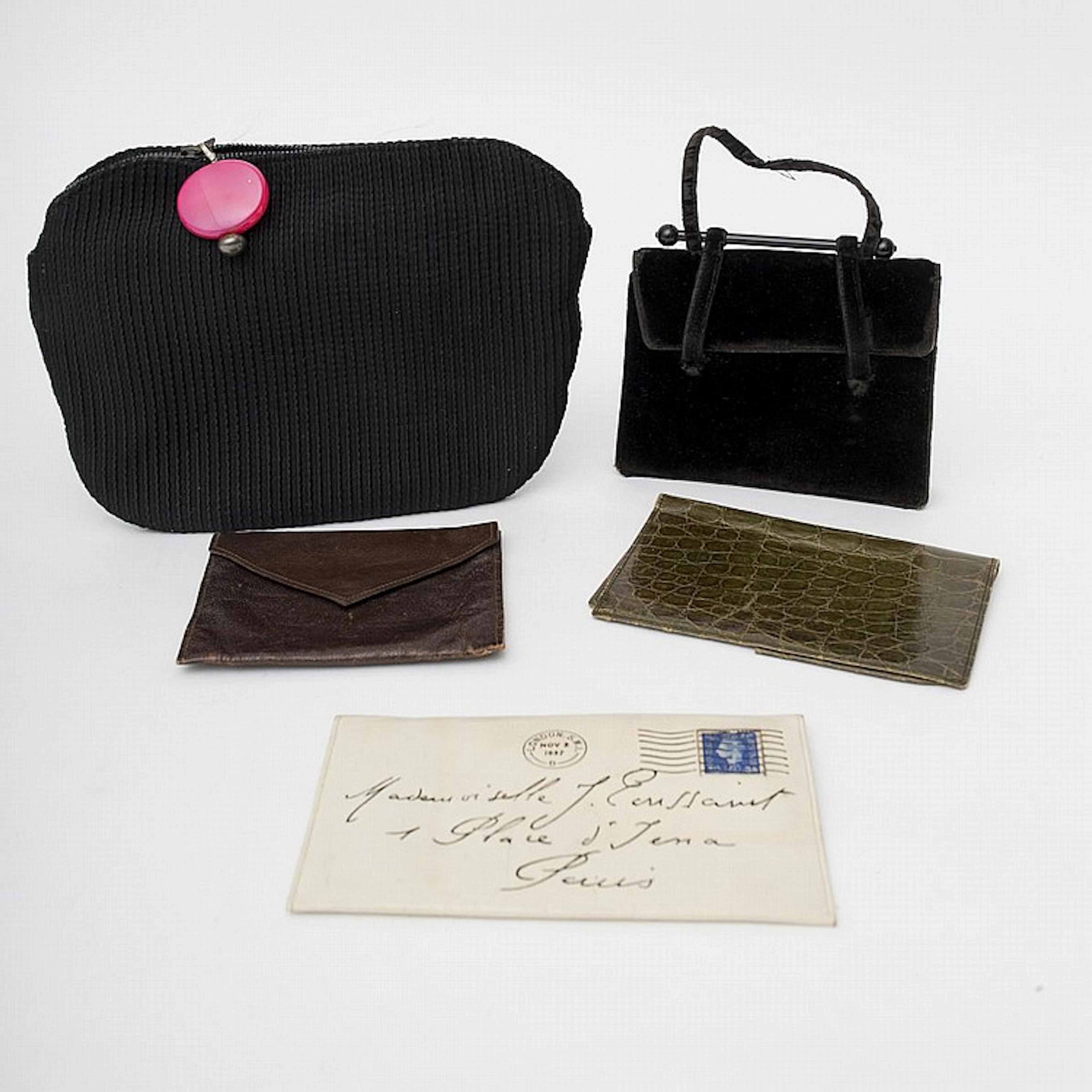 Jeanne Toussaint (Cartier) Lot of small handbags...