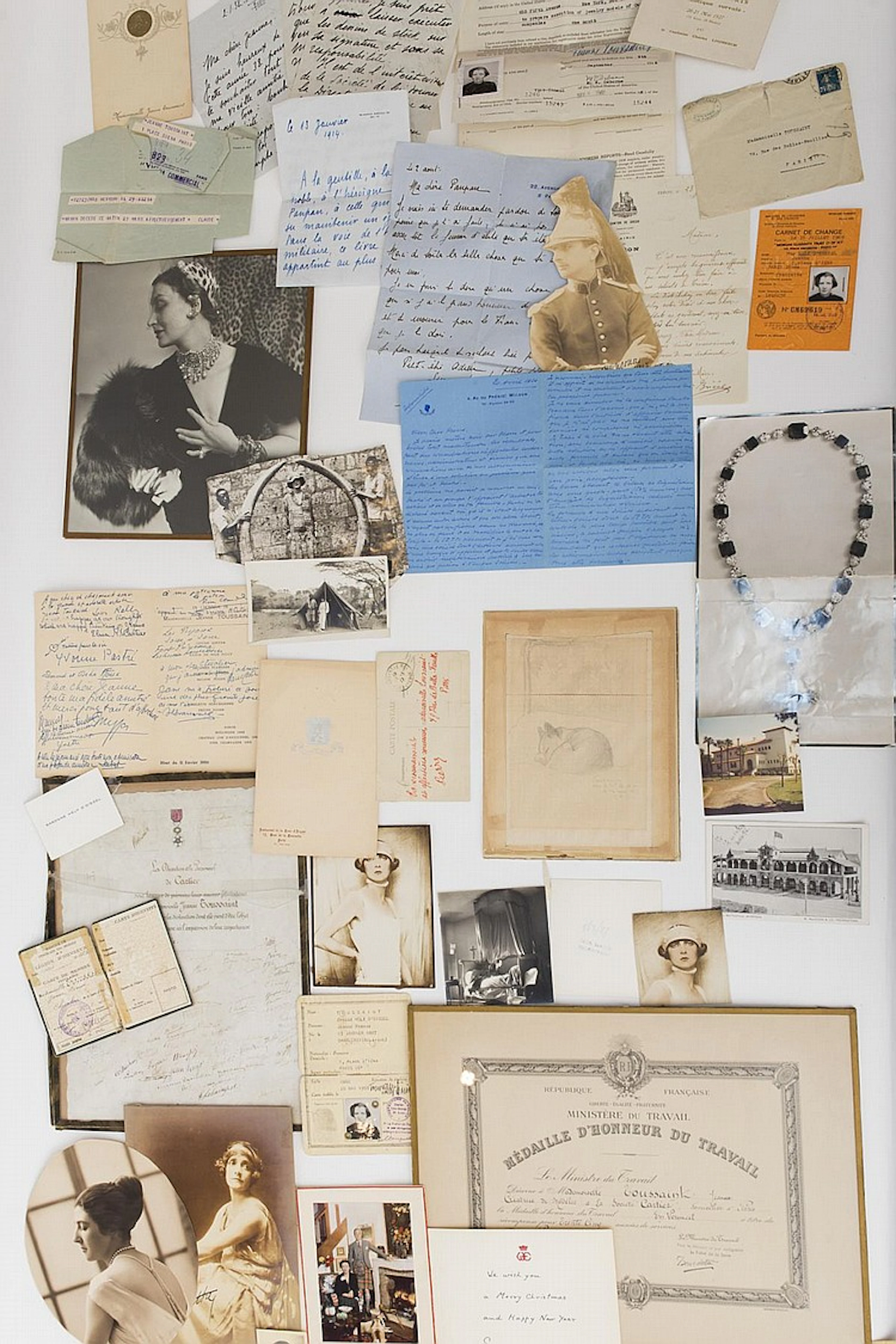 Jeanne Toussaint (Cartier) Lot of archives Provenance...