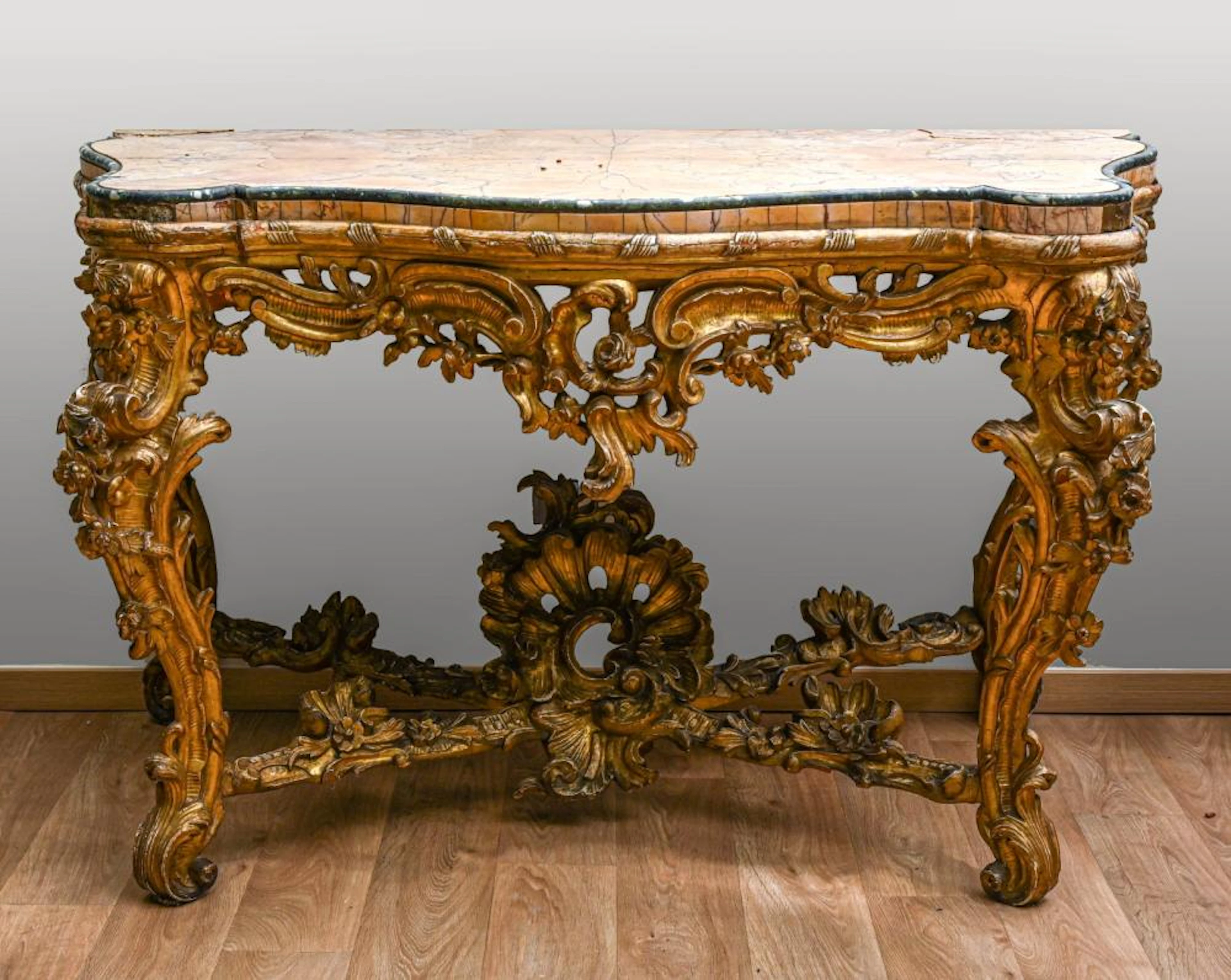 Large ceremonial console table