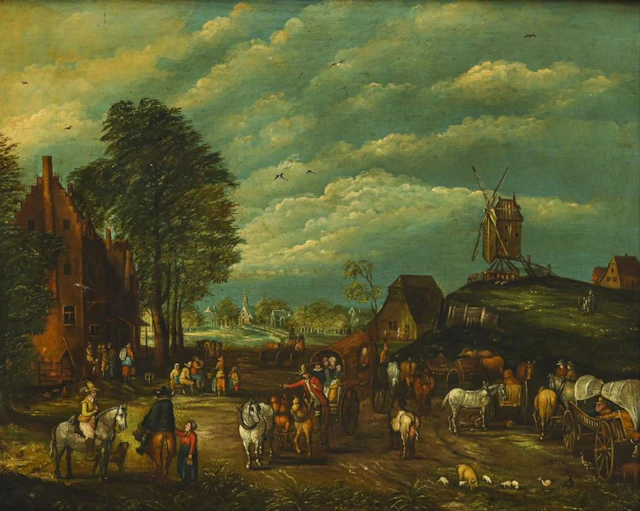 AFTER JAN I BRUEGHEL, KNOWN AS BRUEGUEL DE VELOURS OR THE ELDER