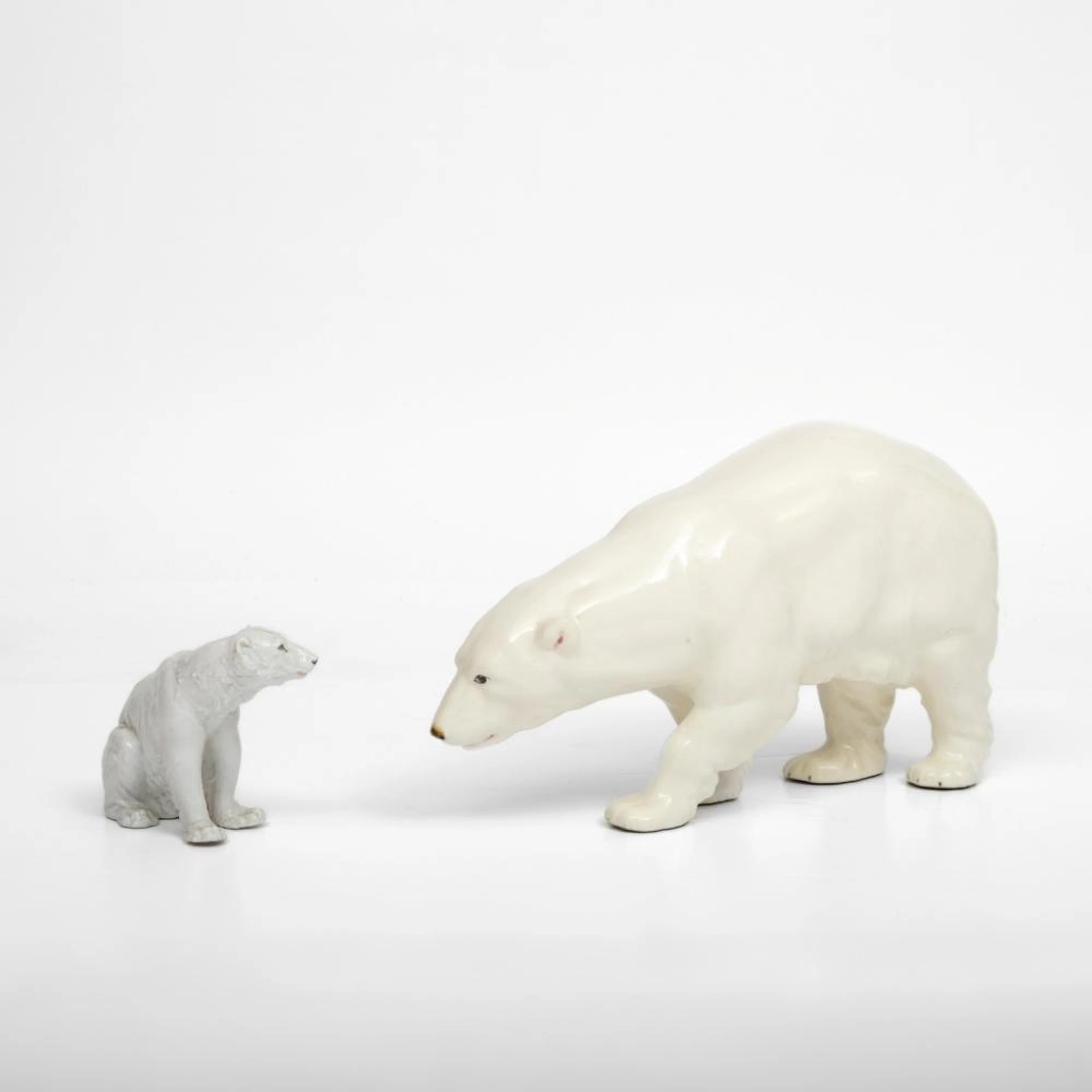 Two polar bears