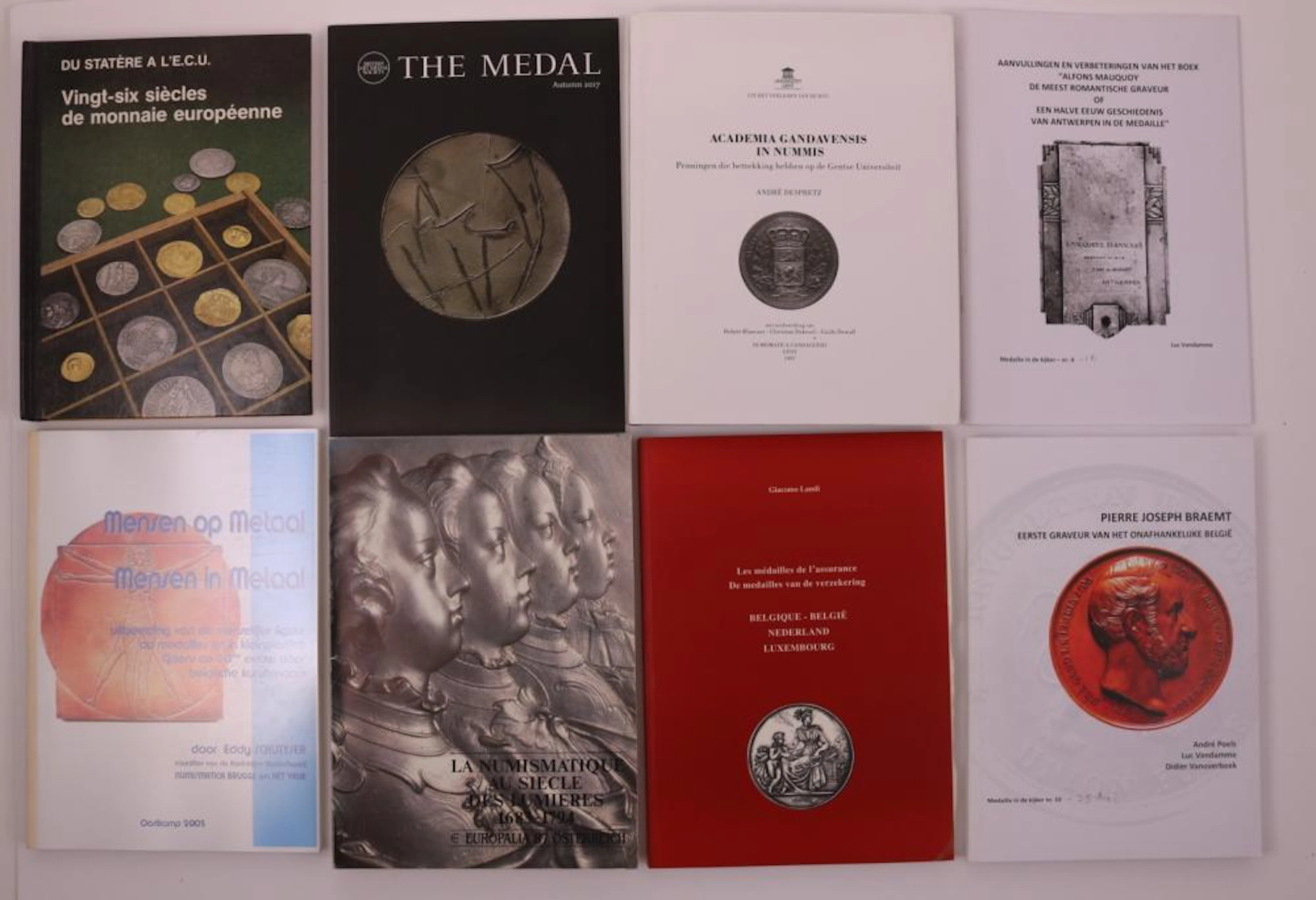 ALGERIA, BELGIUM, EUROPE Numismatic books