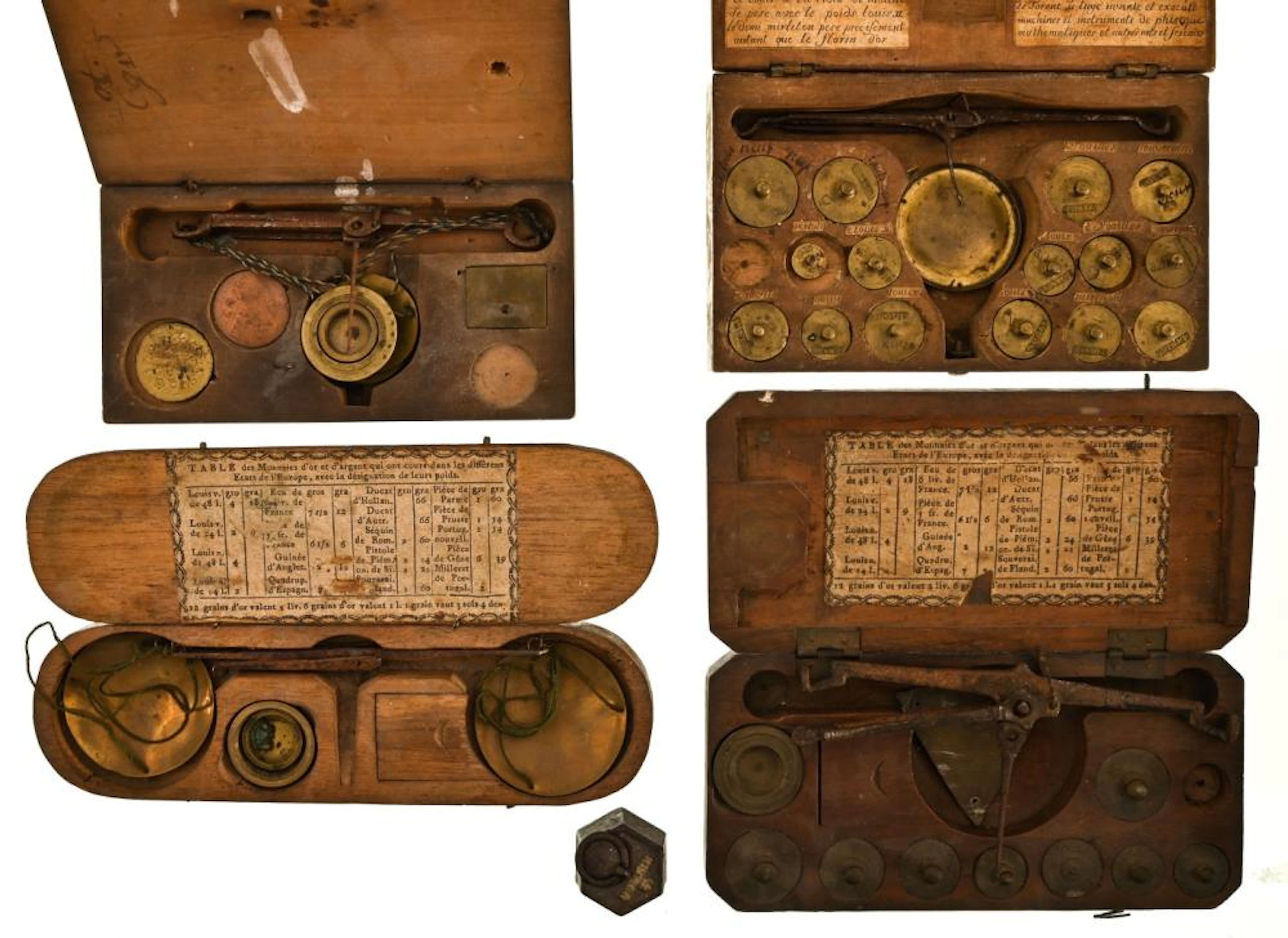 ETHERLANDS, LIEGE Lot of coin scales