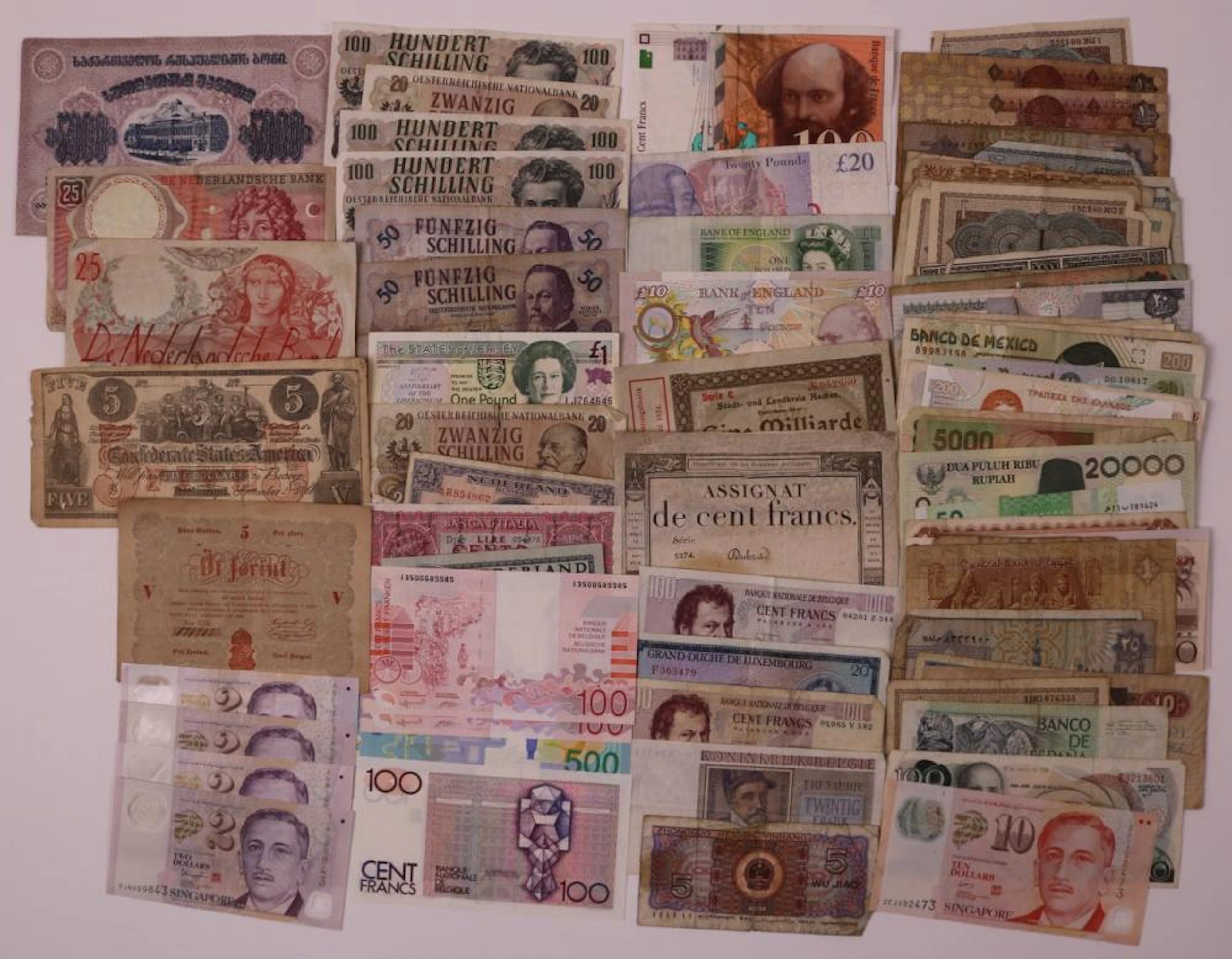 WORLD Mixed lot