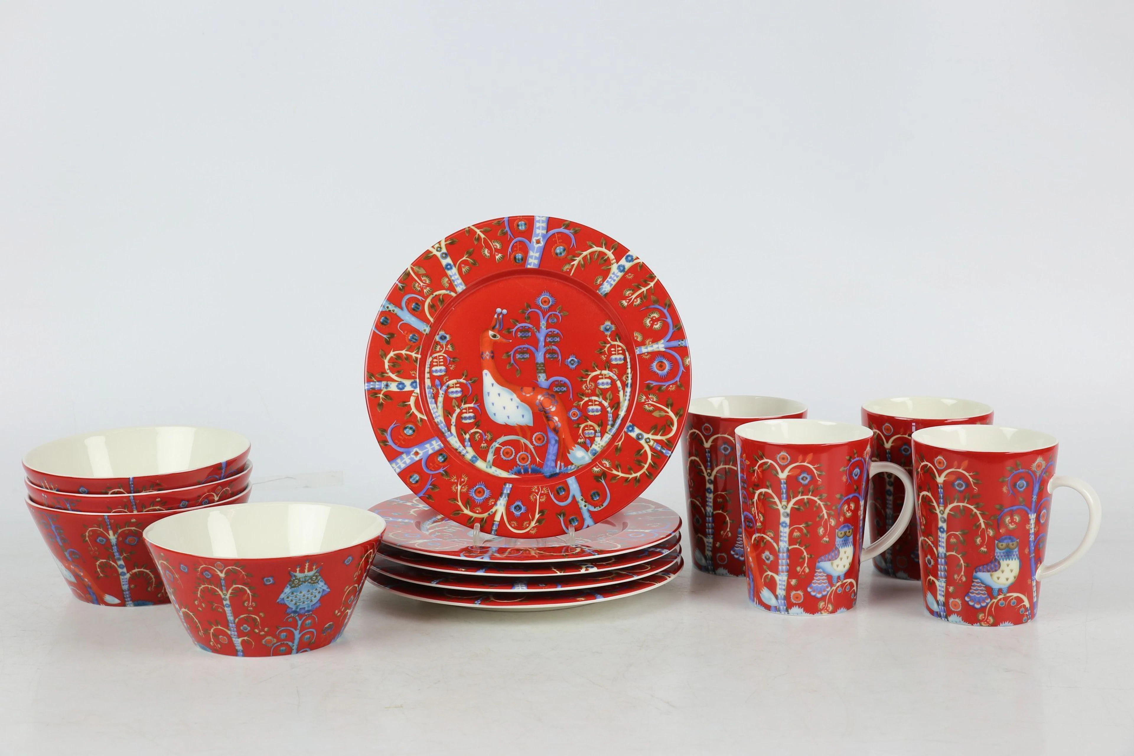 KLAUS HAAPANIEMI, servisdelar, 23 delar, "Taika", Iittala, Finland