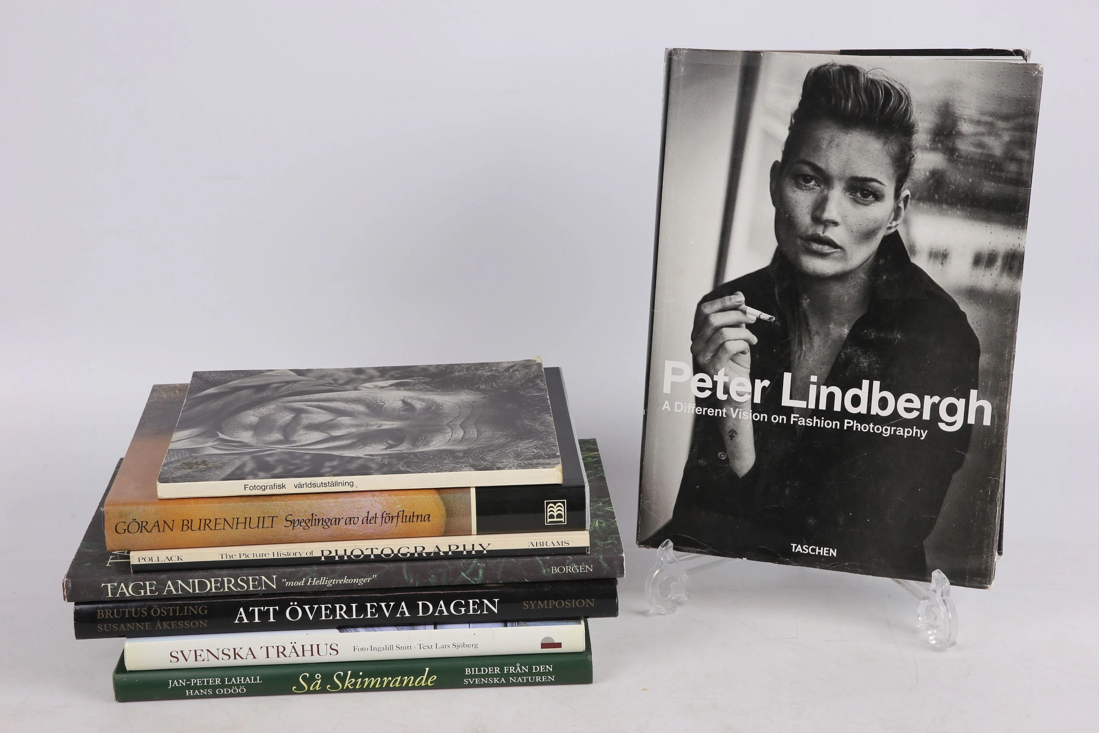 BÖCKER, 8 st, bl.a. Peter Lindbergh