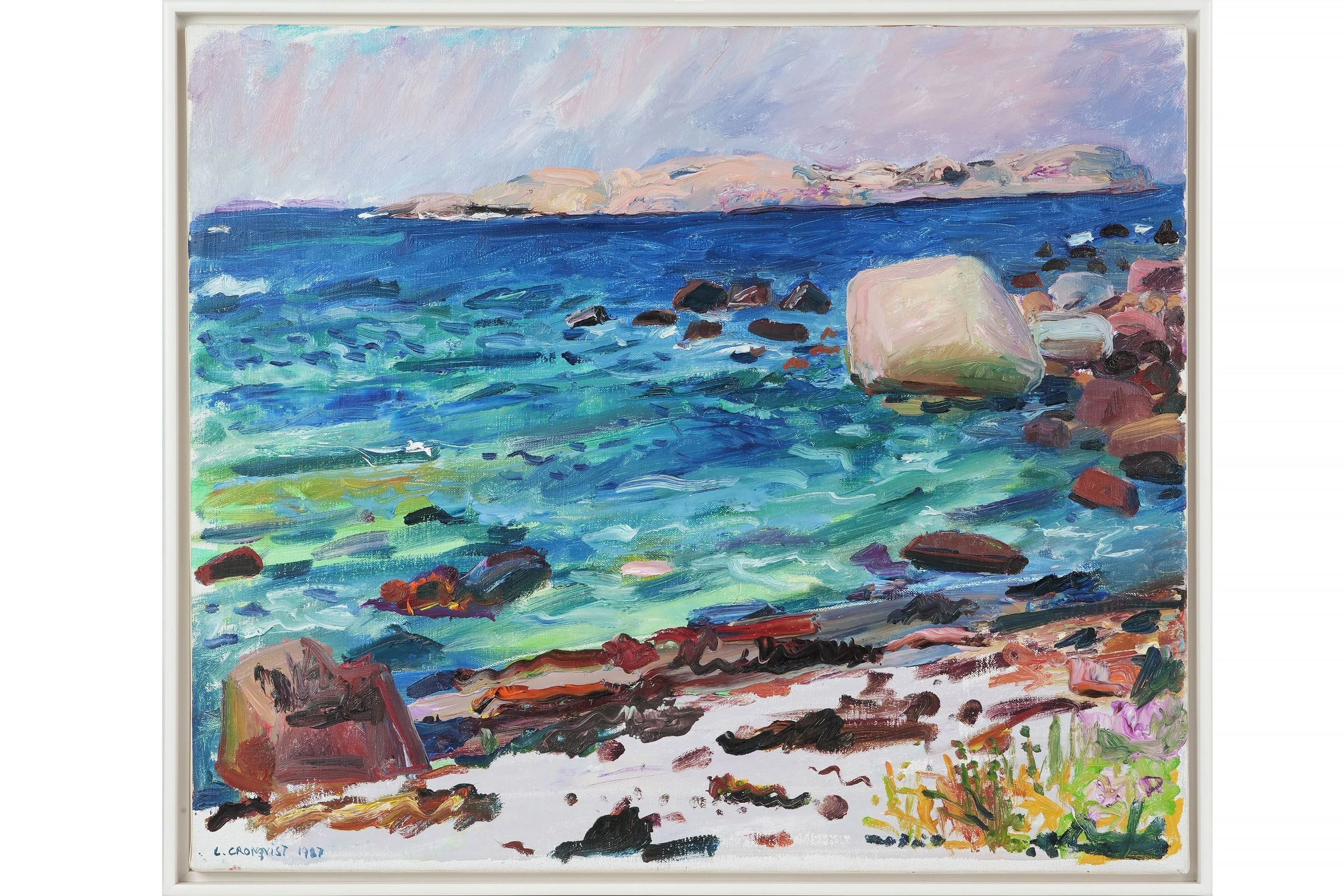 LENA CRONQVIST (1938), olja på duk
