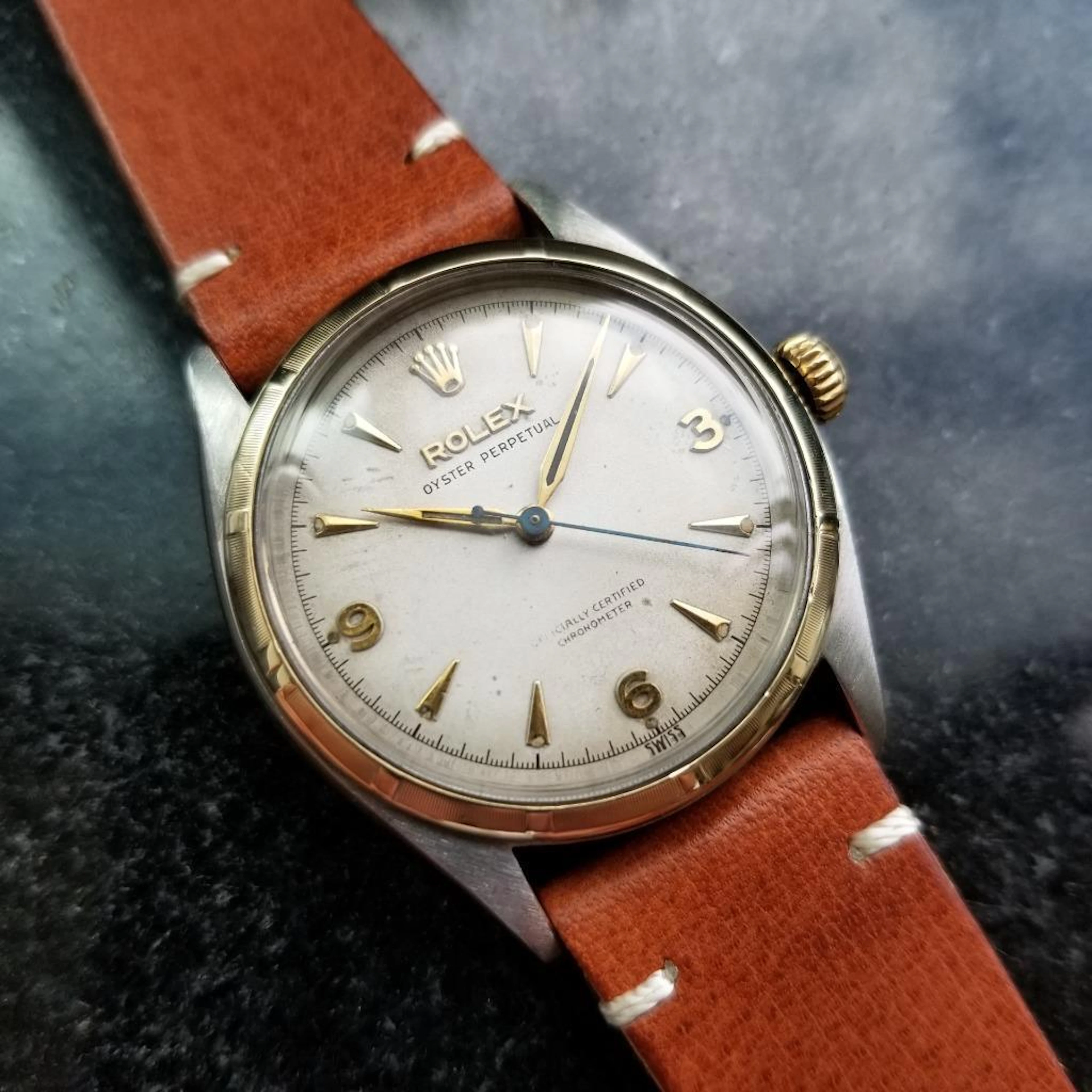 *Rolex Vintage 1952 Oyster Perpetual Auto Mens Swiss