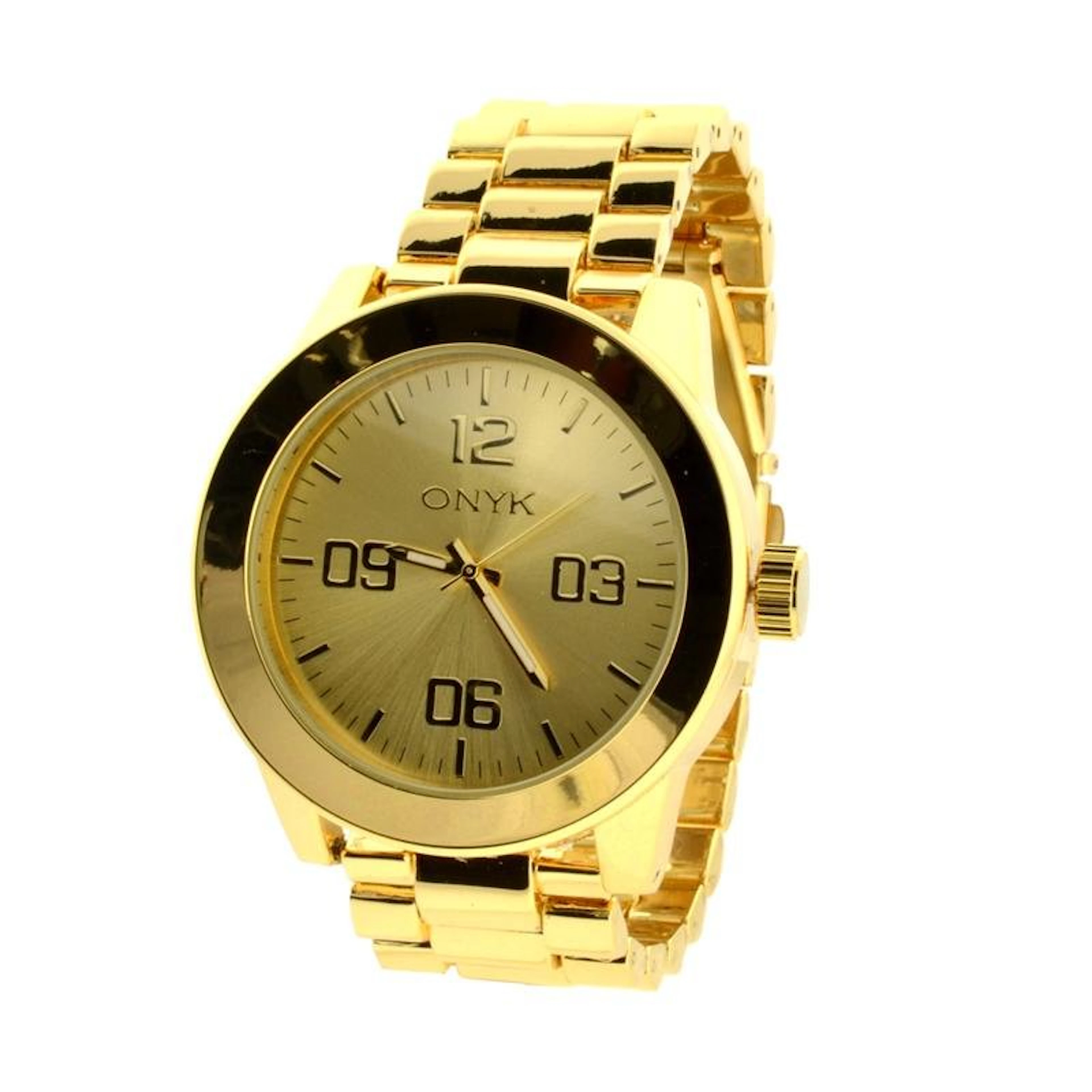 ew Onyk Stainless Steel Back, Water Resistant Watch