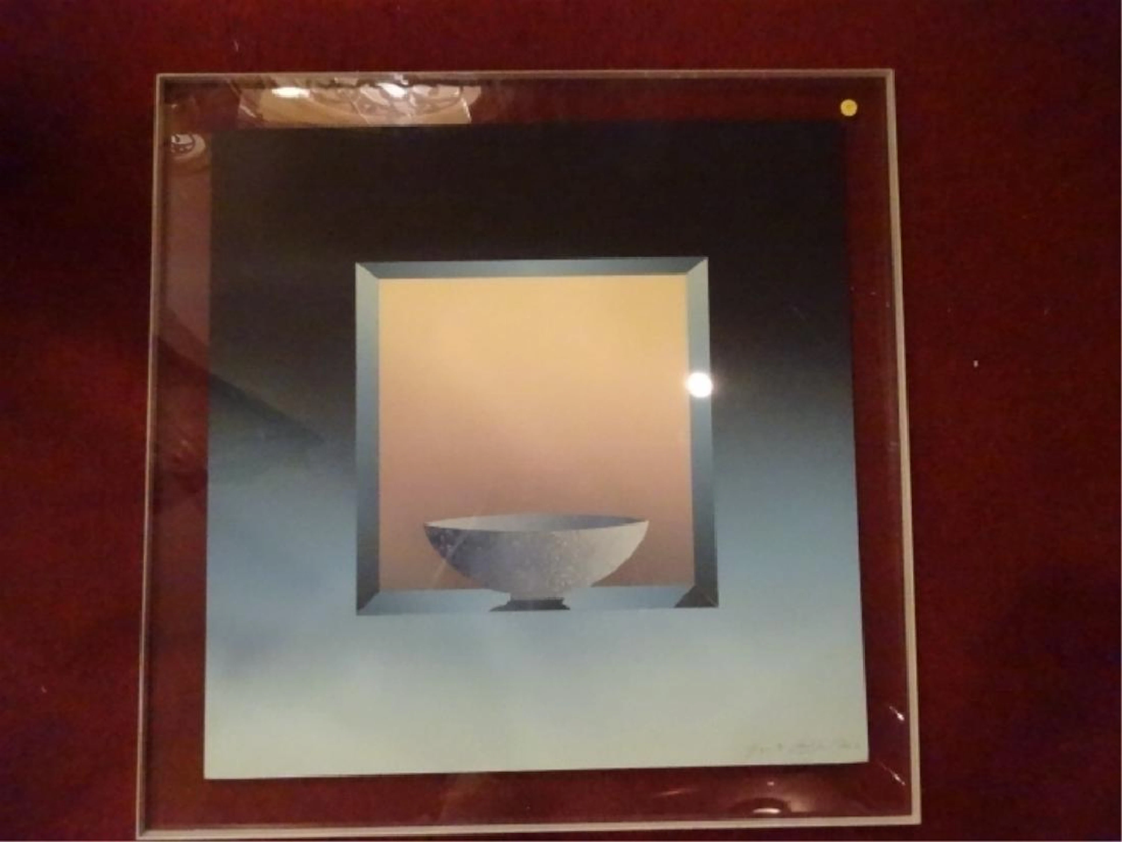 JACK GOLDSTEIN SERIGRAPH, LIMITED EDITION, TITLED