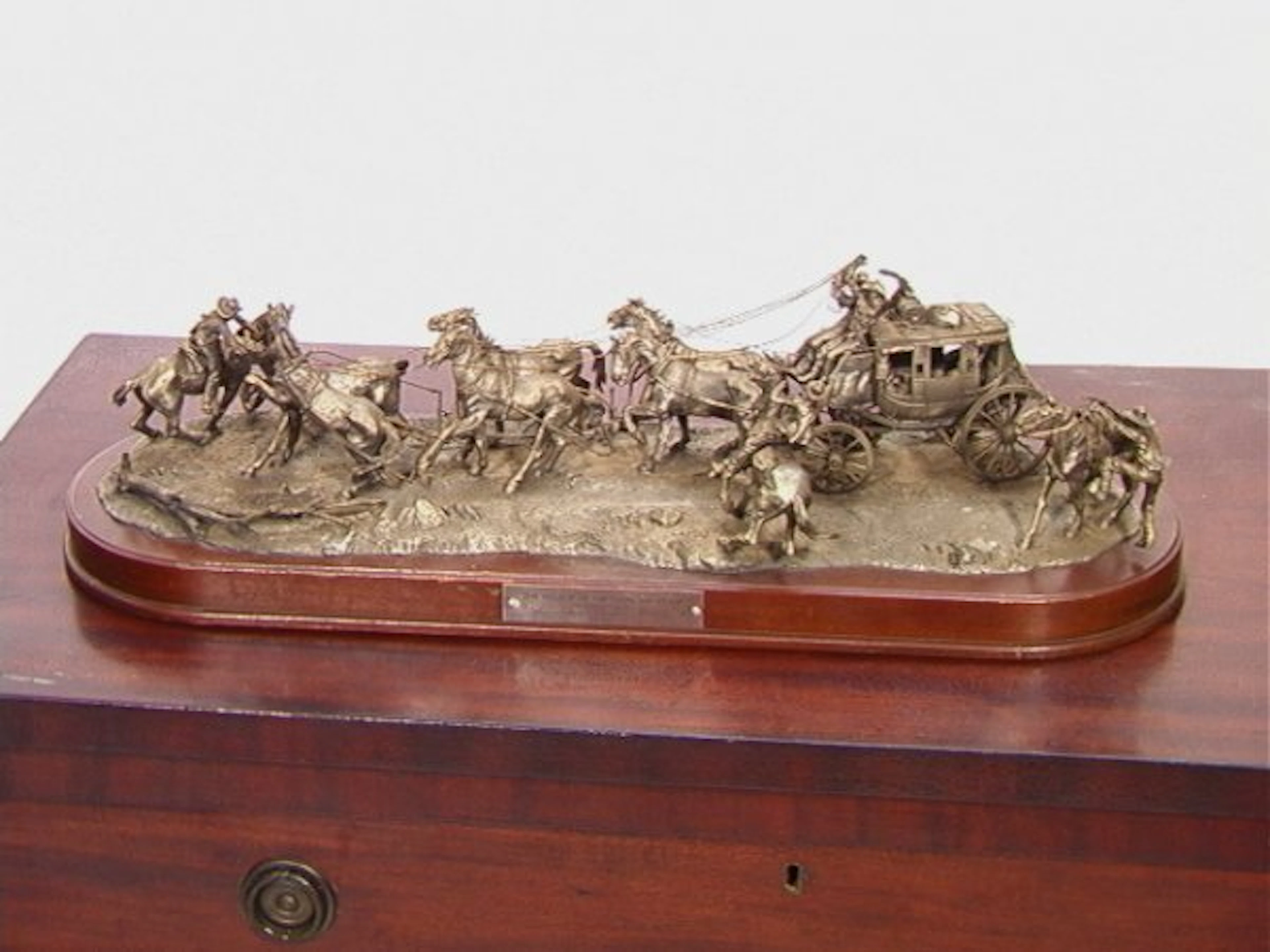 Gordon Phillips Pewter Sculpture 61/750. The Hold