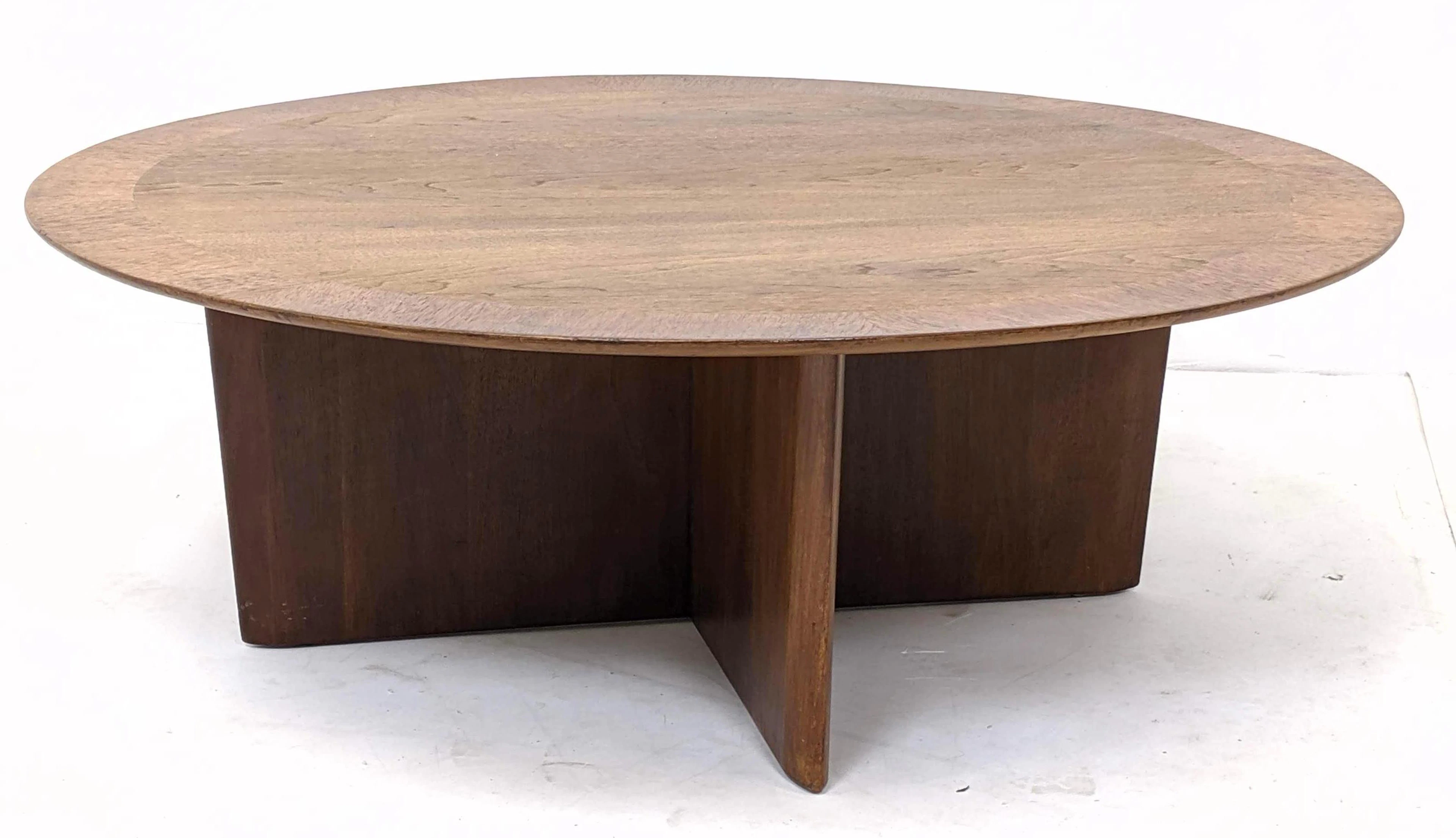 TH ROBSJOHN GIBBINGS for WIDDICOMB Walnut Coffee Table.