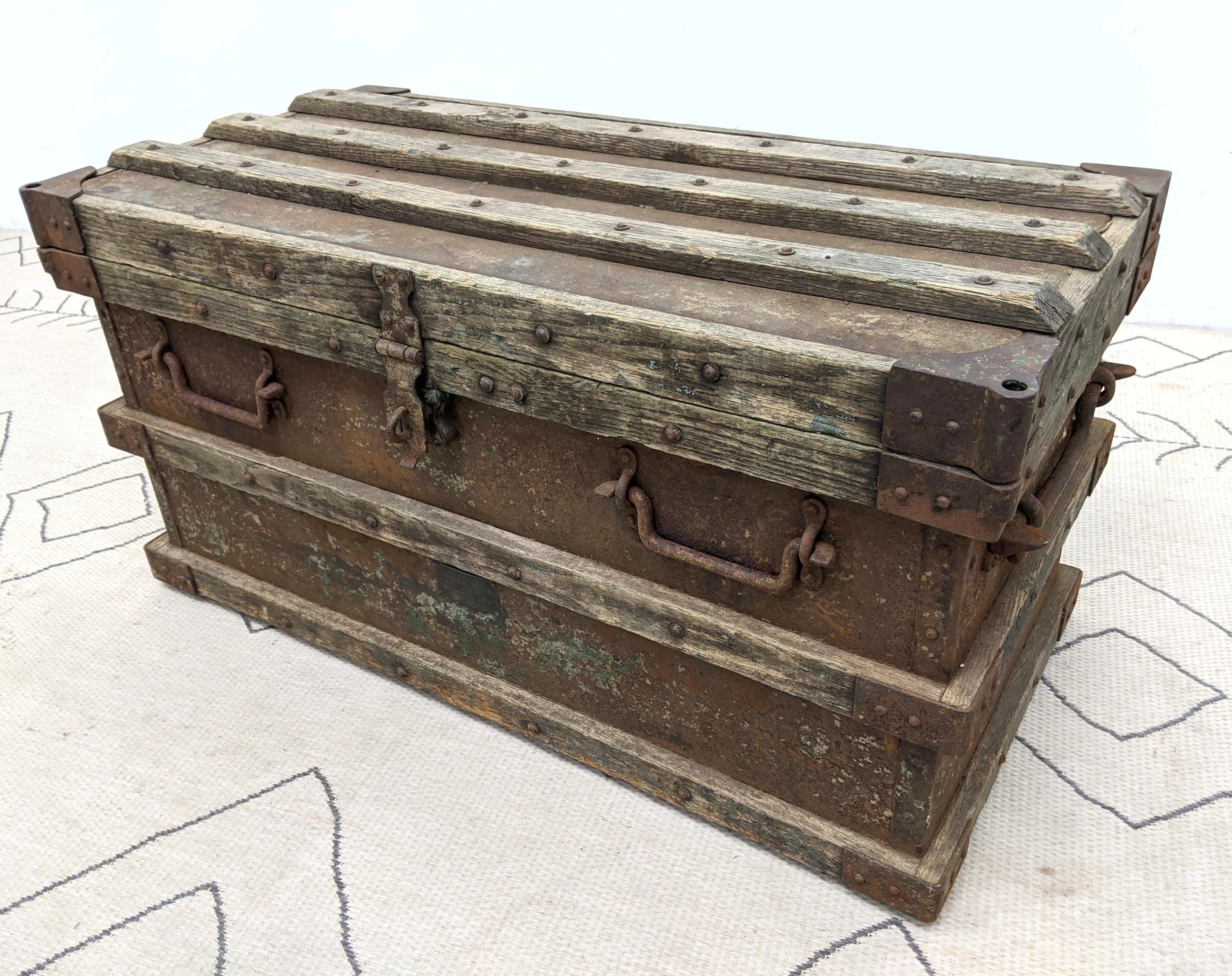VANDERMAN RR GOLD BULLION STRONG BOX.