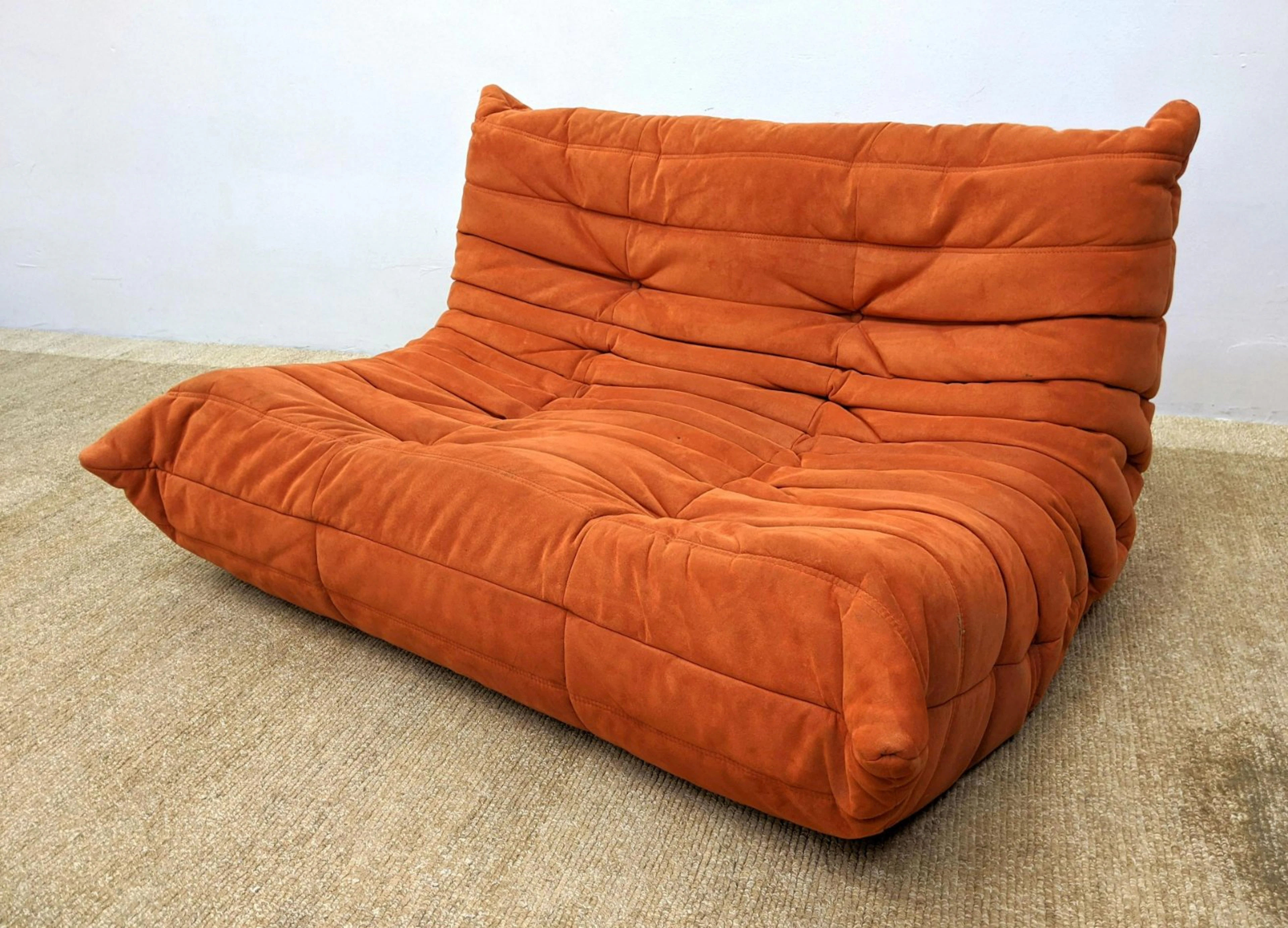 LIGNE ROSET TOGO Love Seat Sofa. French Upholstered Lov
