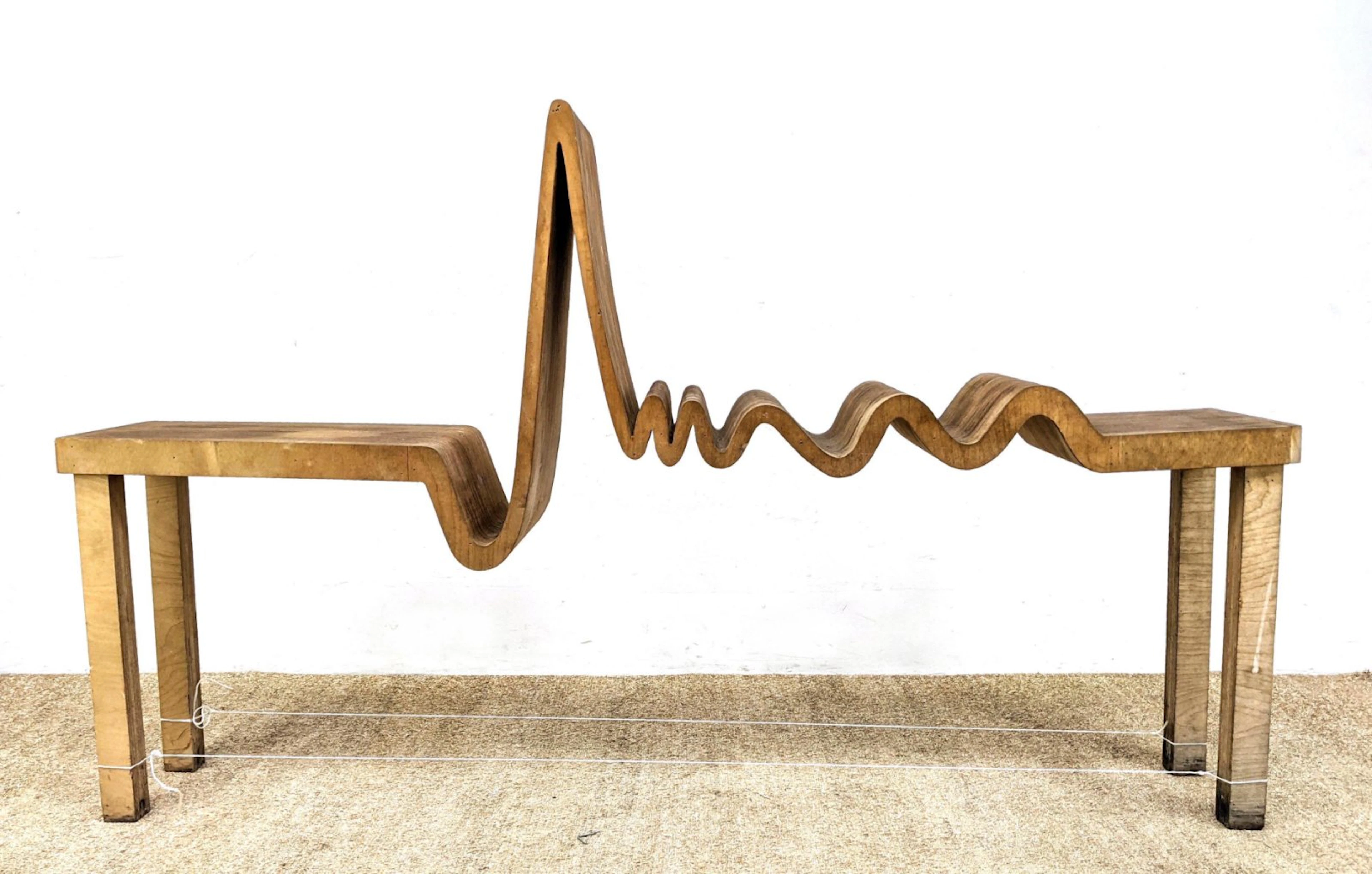 Custom Laminated wood Decorator Table Sculpture. Perfec