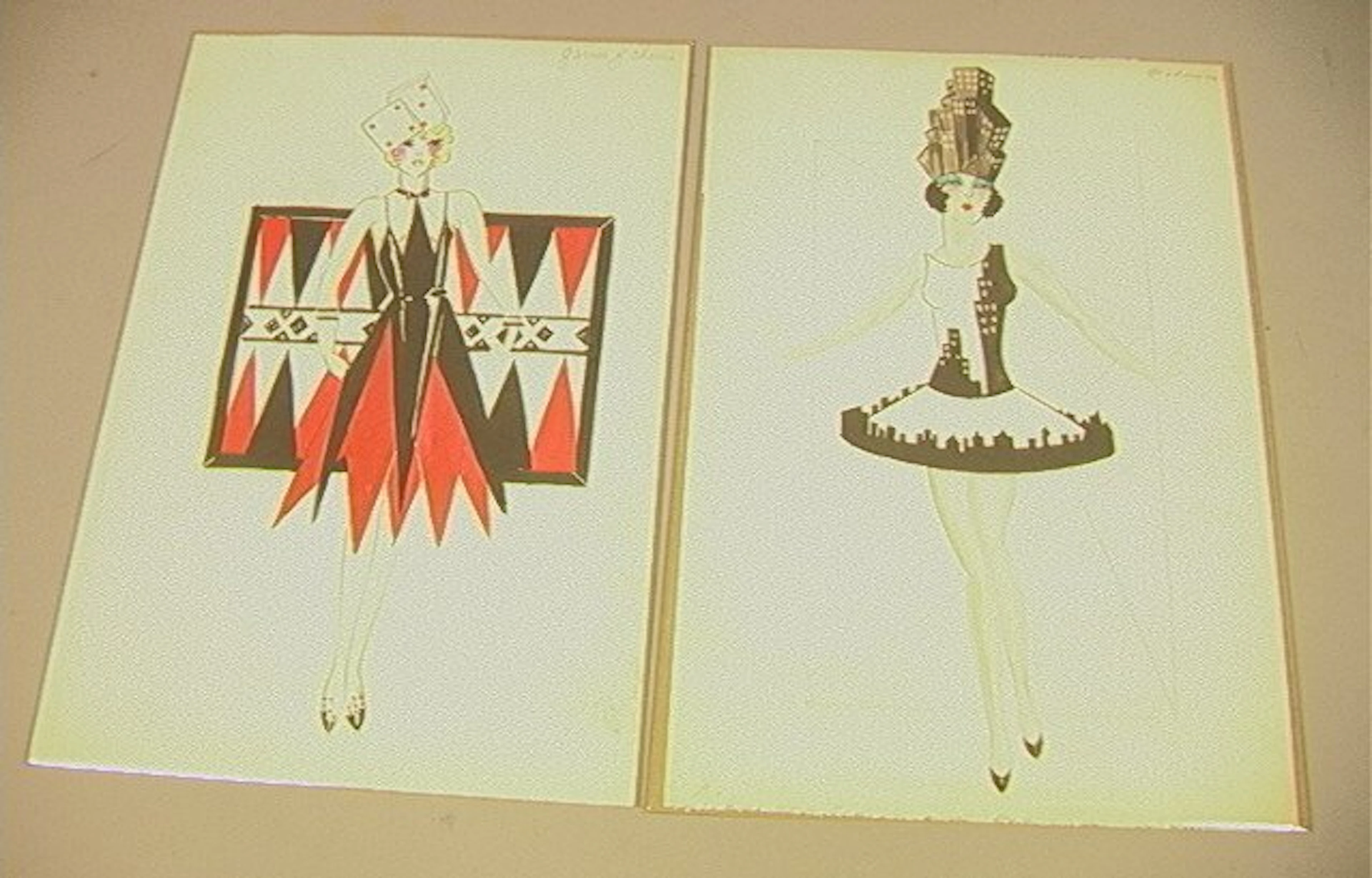 Pr Fashion Drawings Illustrations. LESTER. Woman