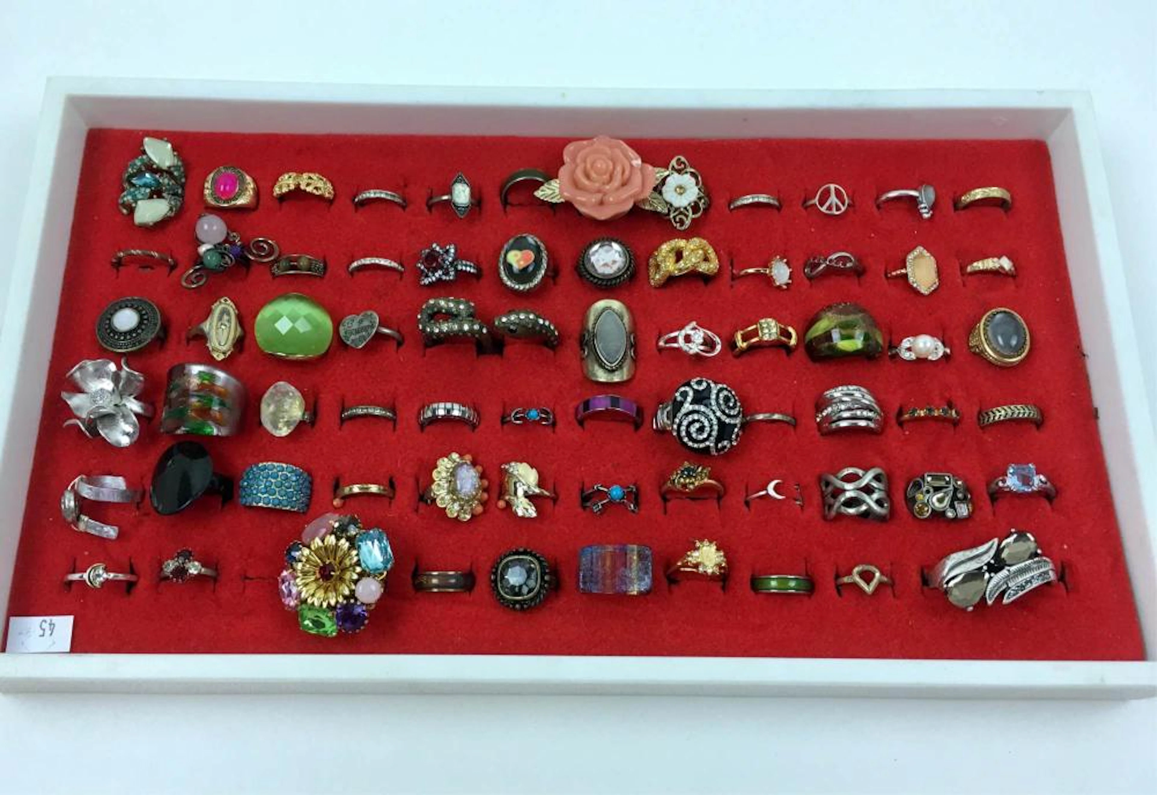 69 COSTUME FASHION RINGS