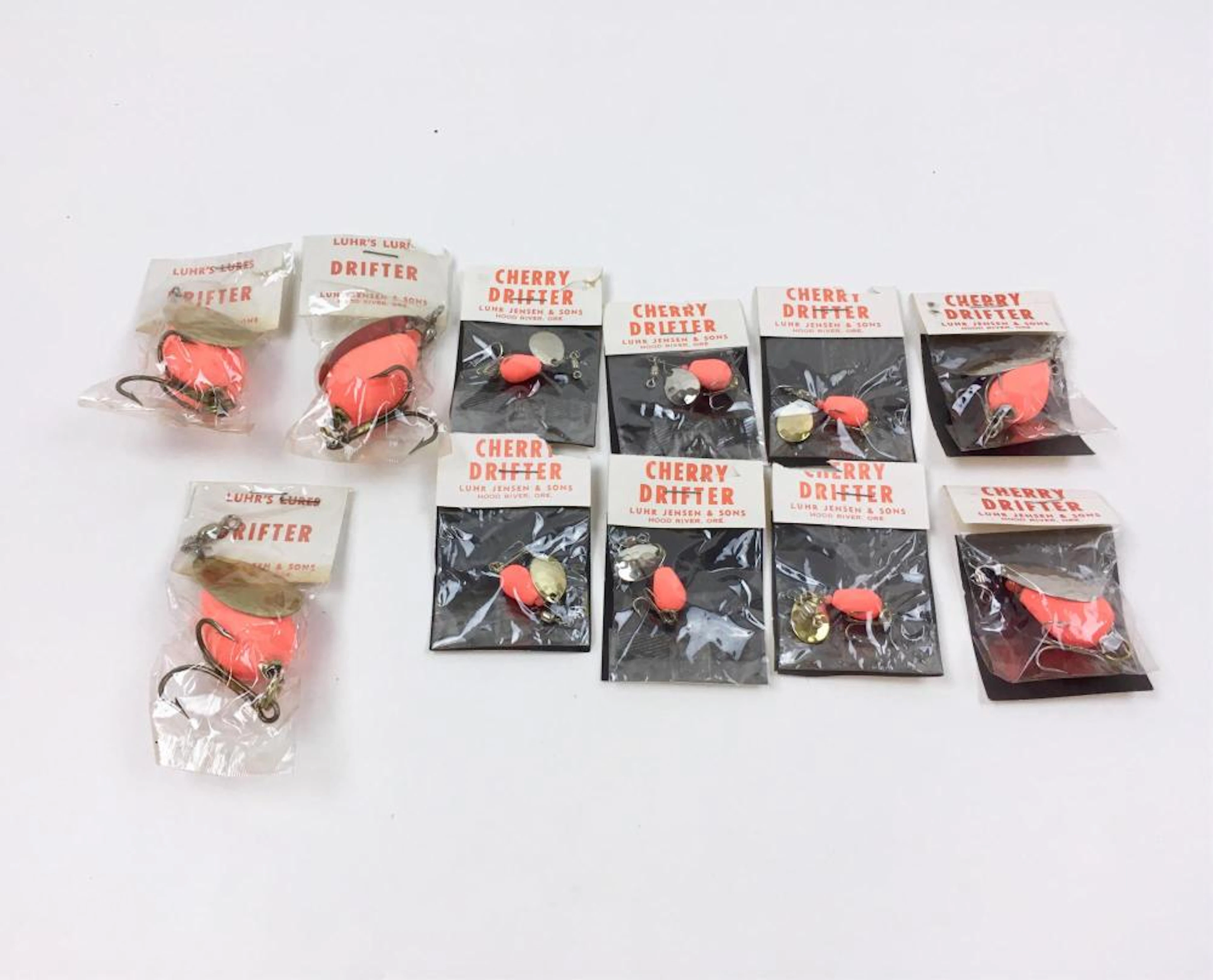 11 PCS CHERRY DRIFTER BY LUHR JENSEN & SONS