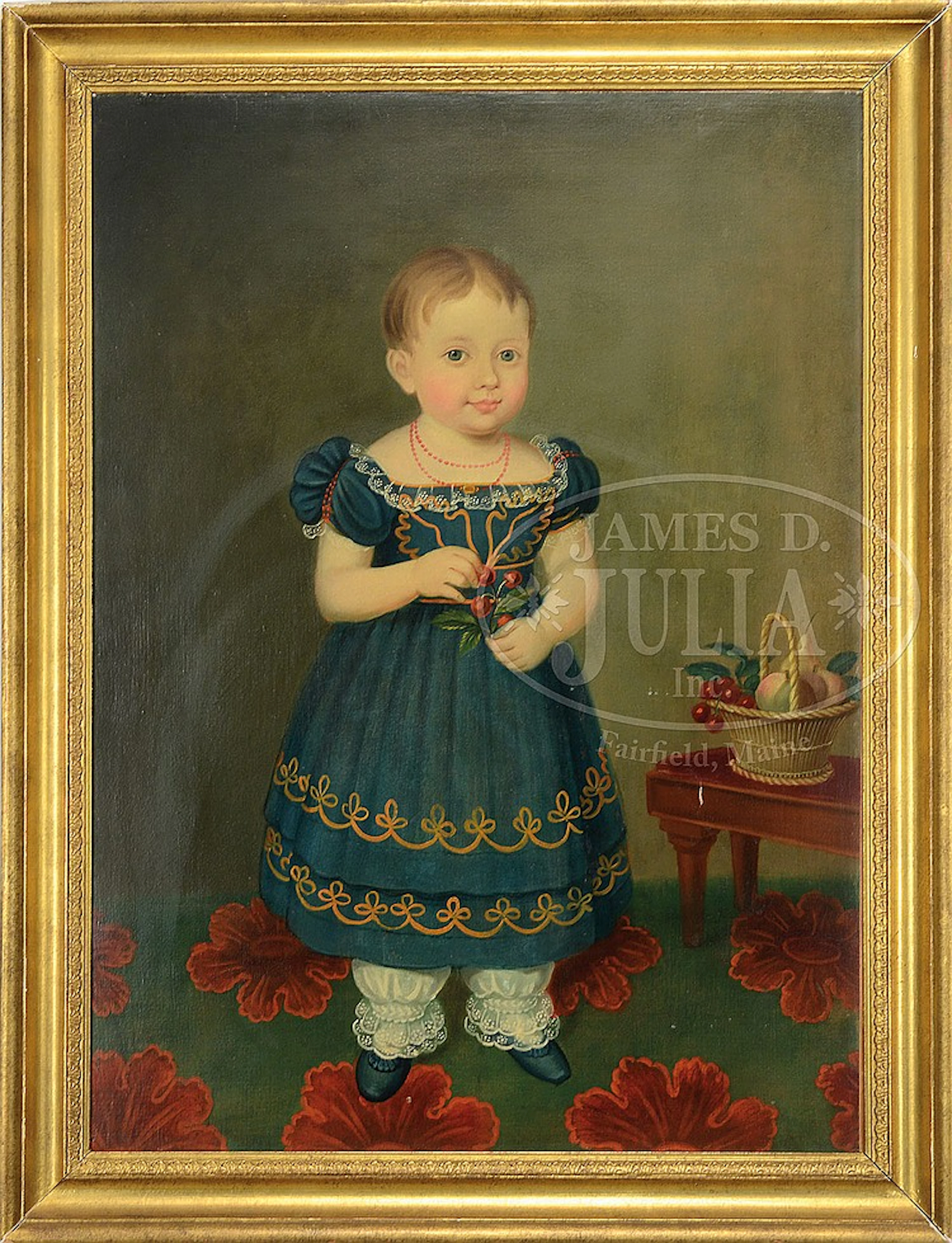 AMERICAN SCHOOL (2nd quarter 19th century) FULL LENGTH...