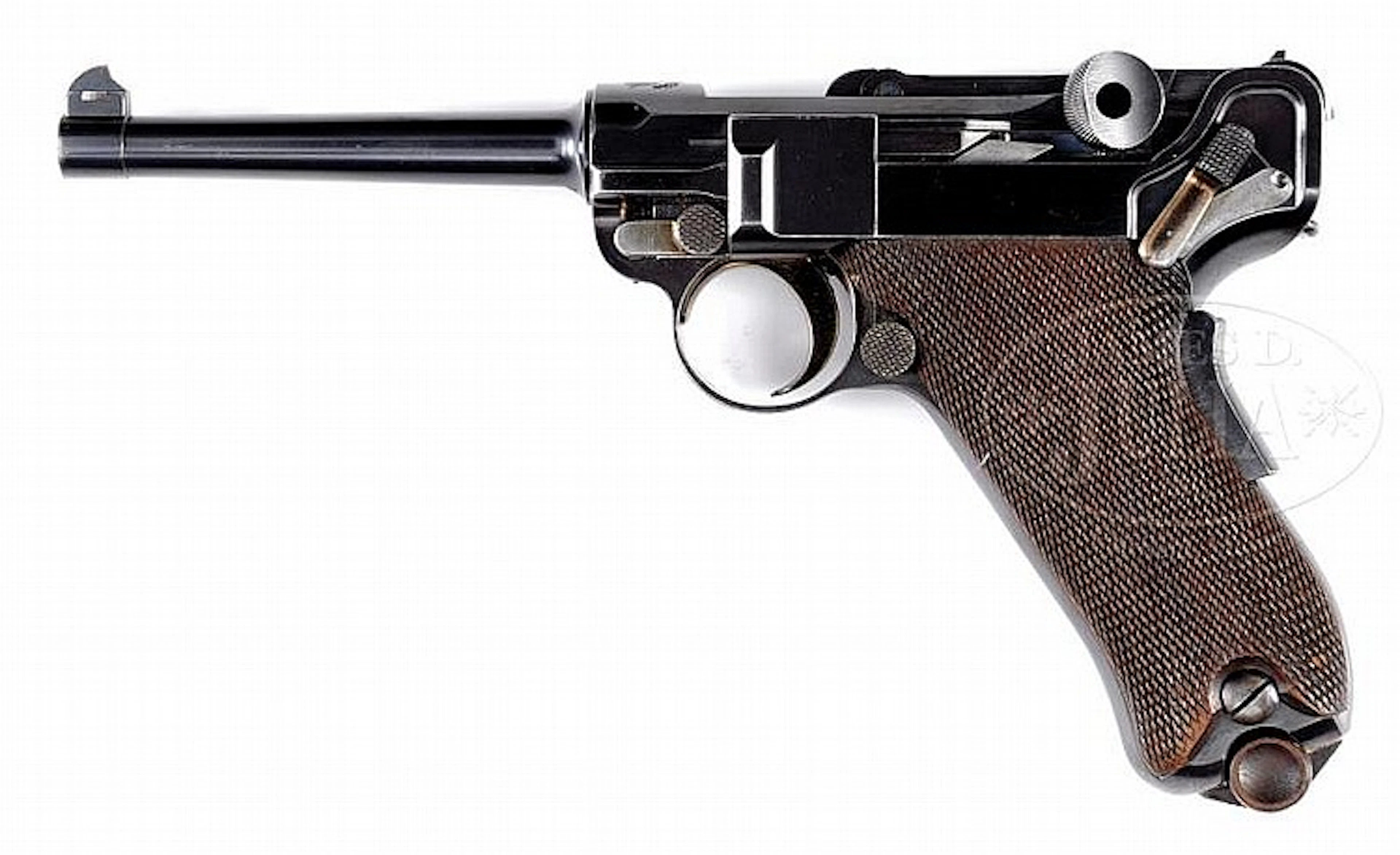 FINE AND DESIRABLE DWM AMERICAN EAGLE 1900 7.65MM LUGER PISTOL.