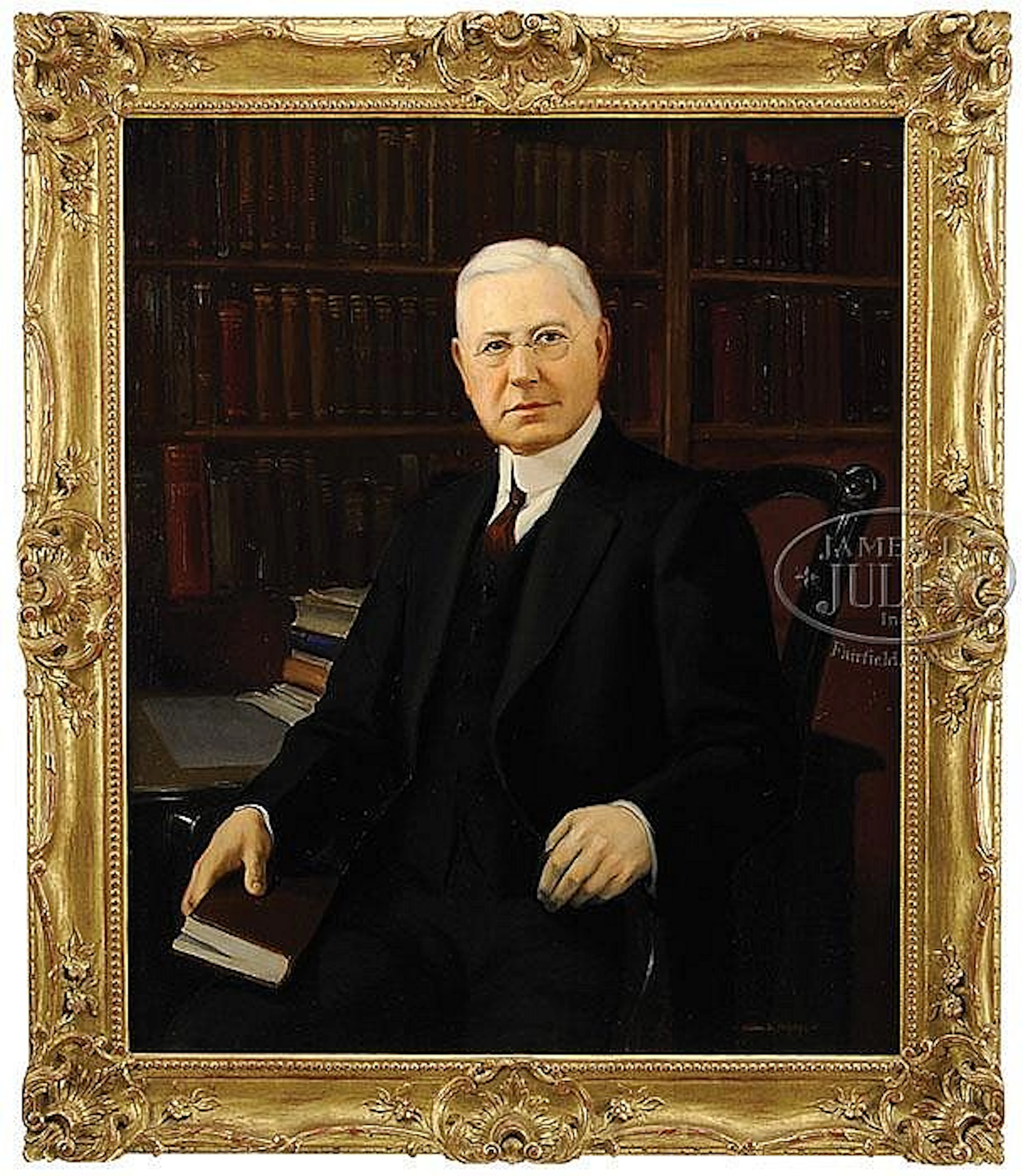 ALTON S. TOBEY (American 1914-2005) PORTRAITS OF JUDGE EDWARD D