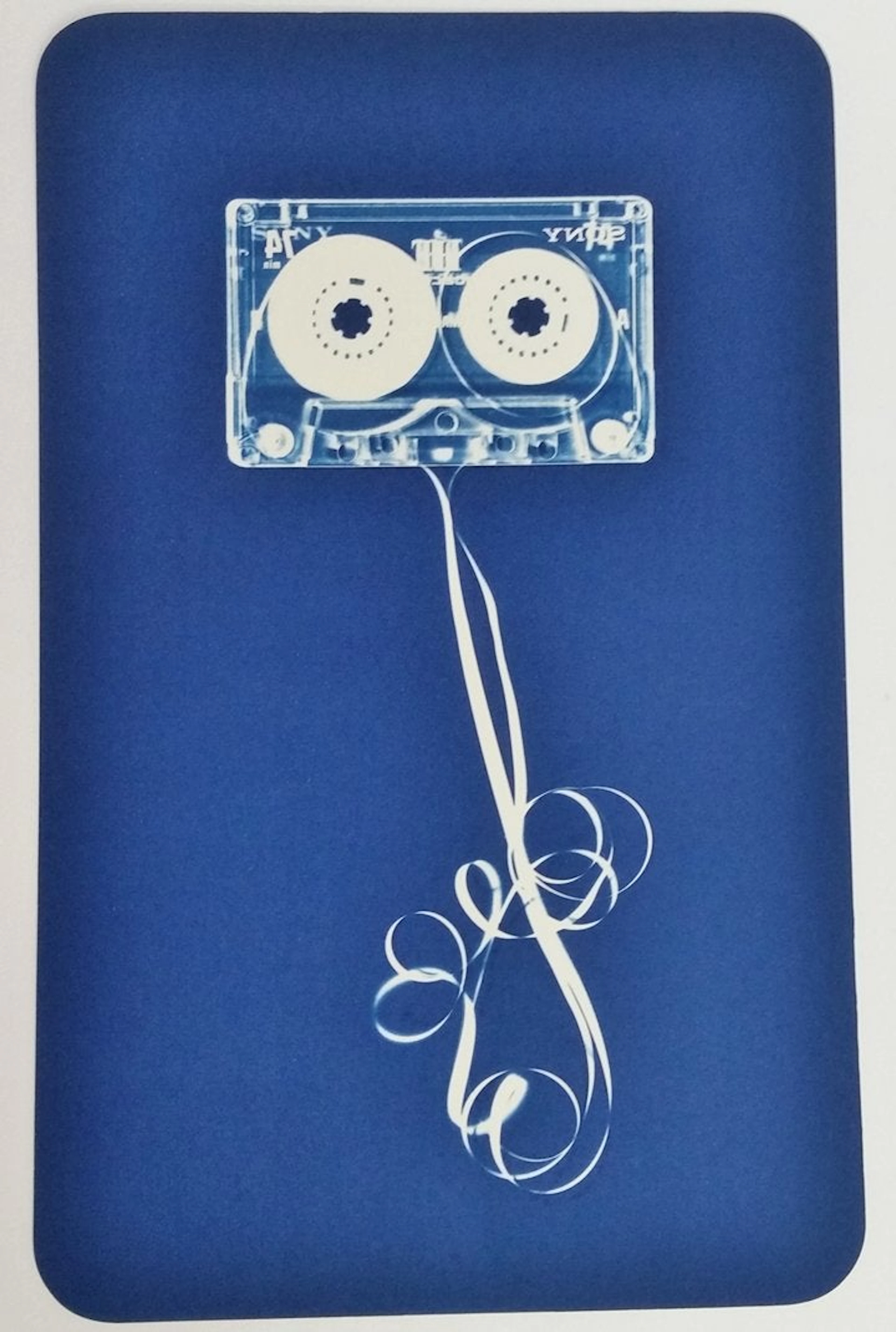 Christian Marclay Automatic Drawing 2008 Ed35 Cyanotype