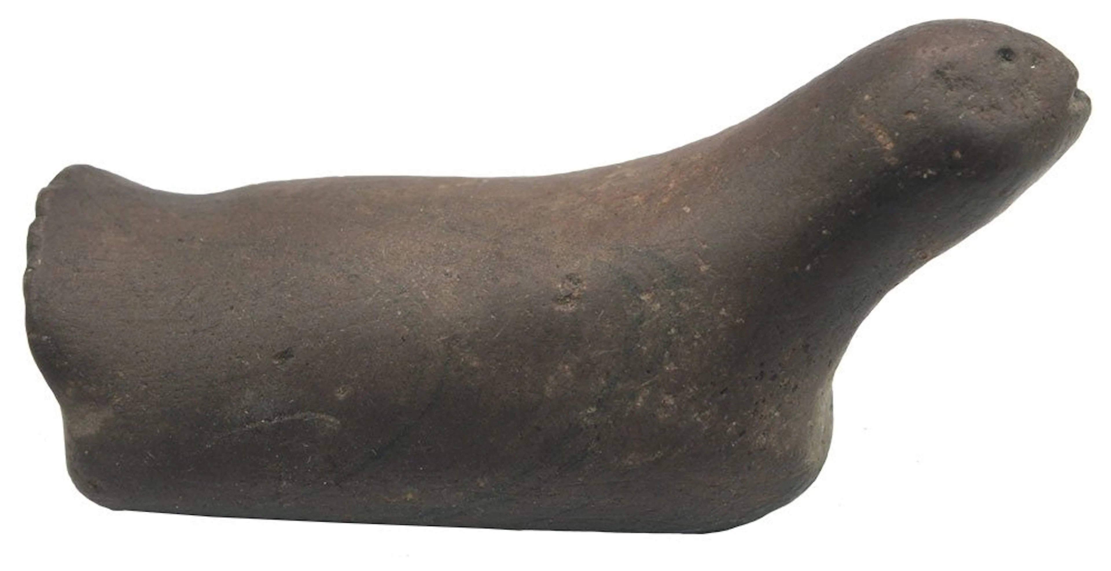 3 1/8" Slate Birdstone. Ex-Townsend. Birdstone Book