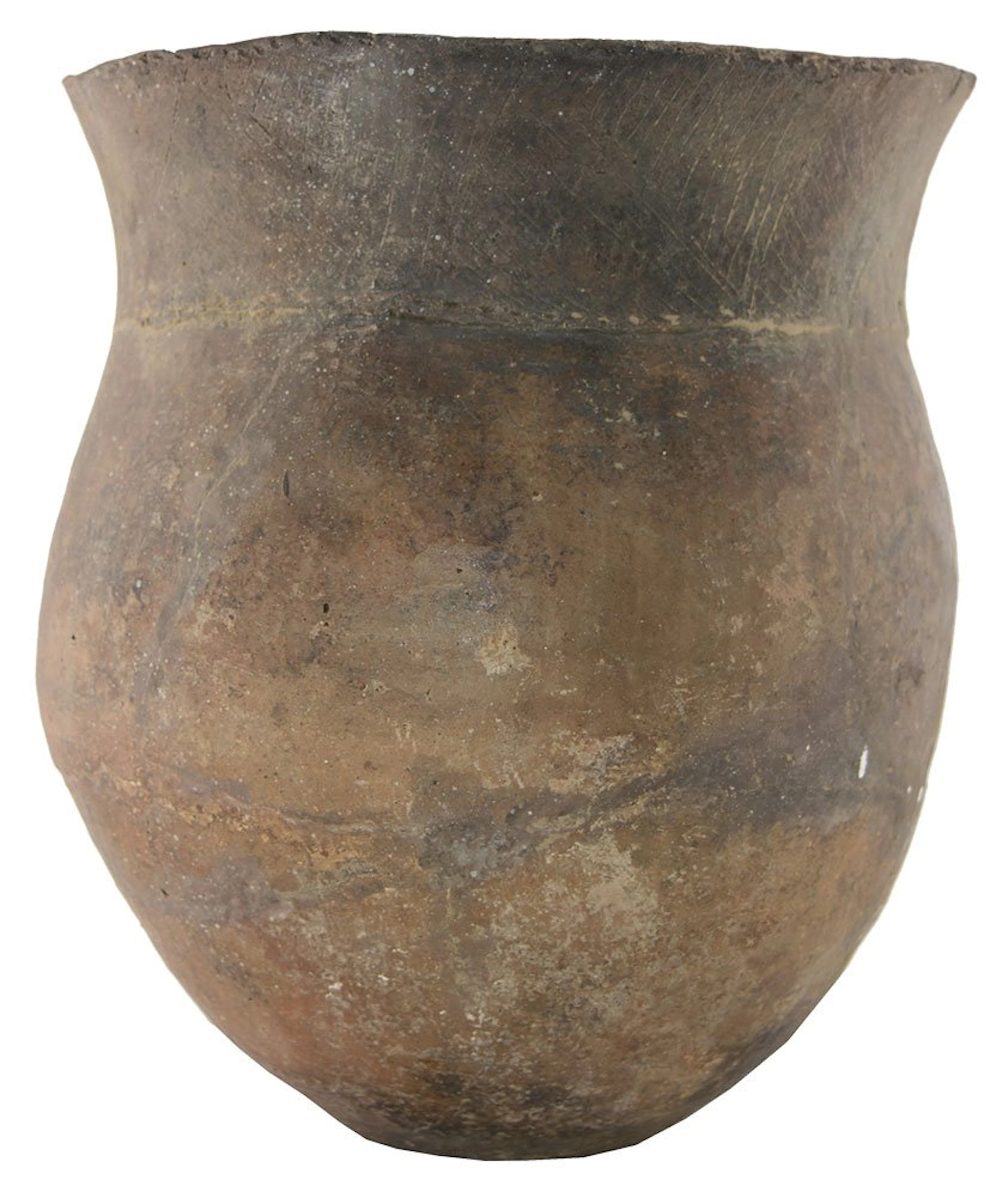 11 1/2" H. Caddo Jar. Large Roy Hathcock Caddo