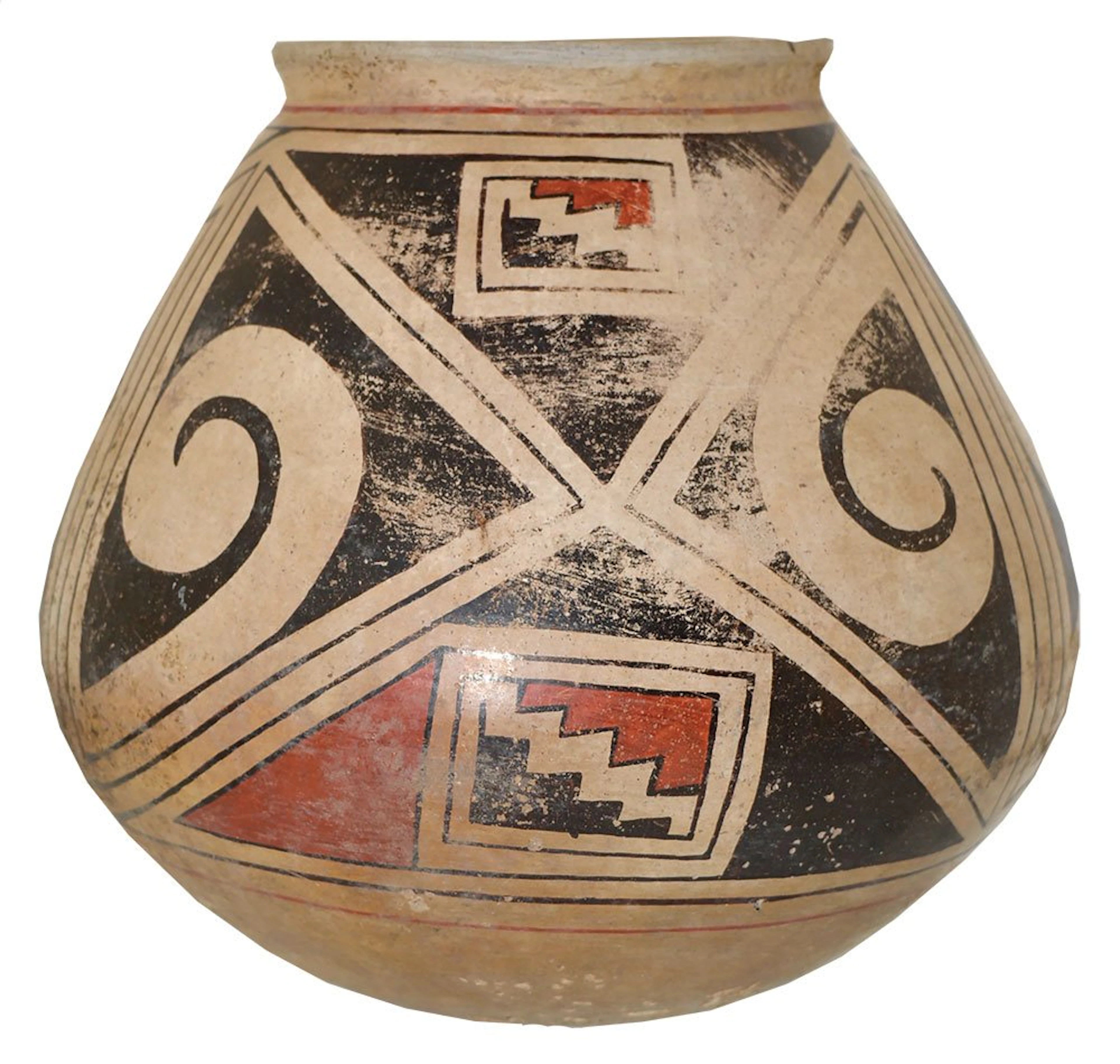 8 1/4" H. Casas Grandes Polychrome Jar. Vintage