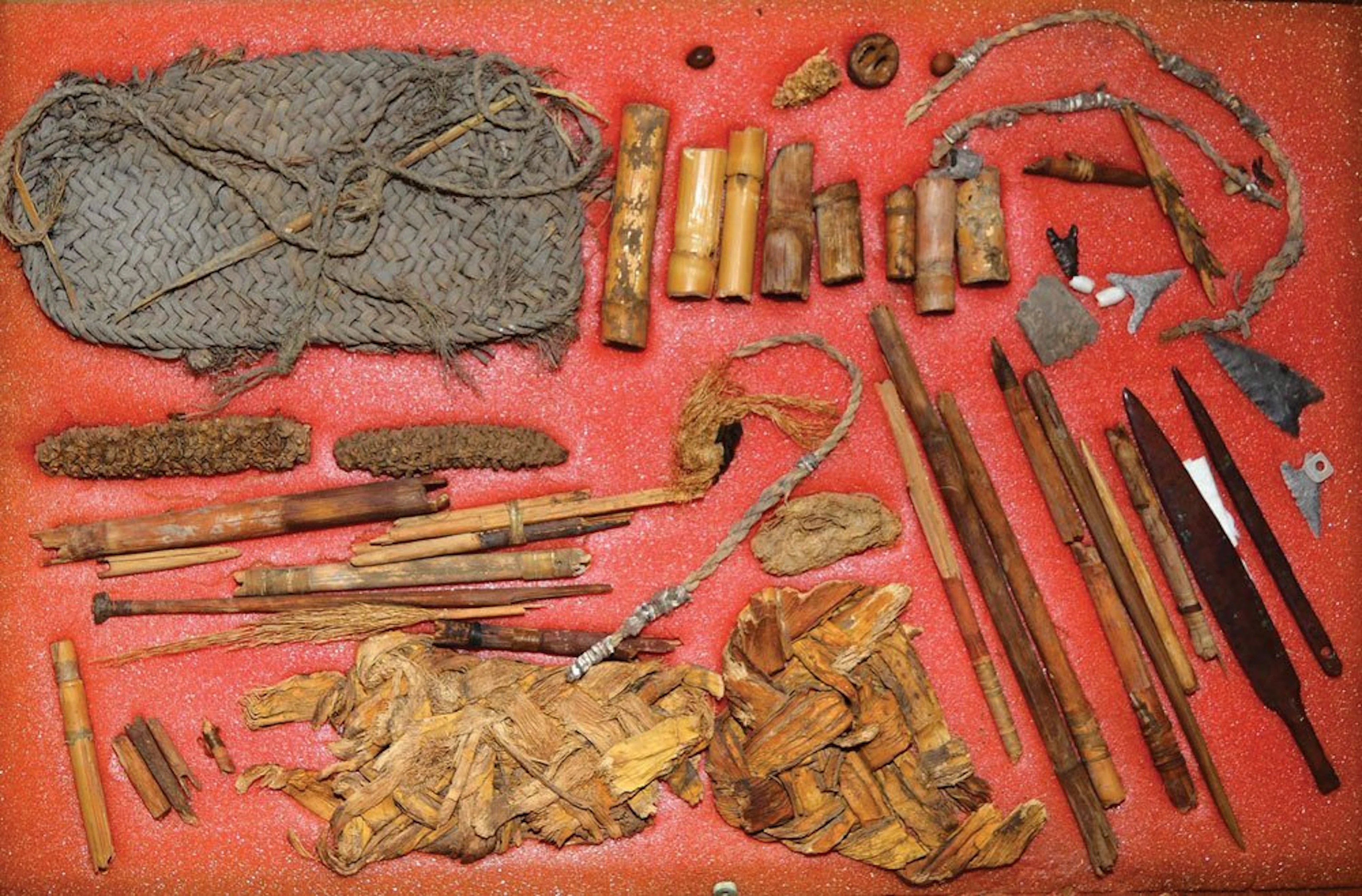 Group of site material from the Roy Hathcock collection