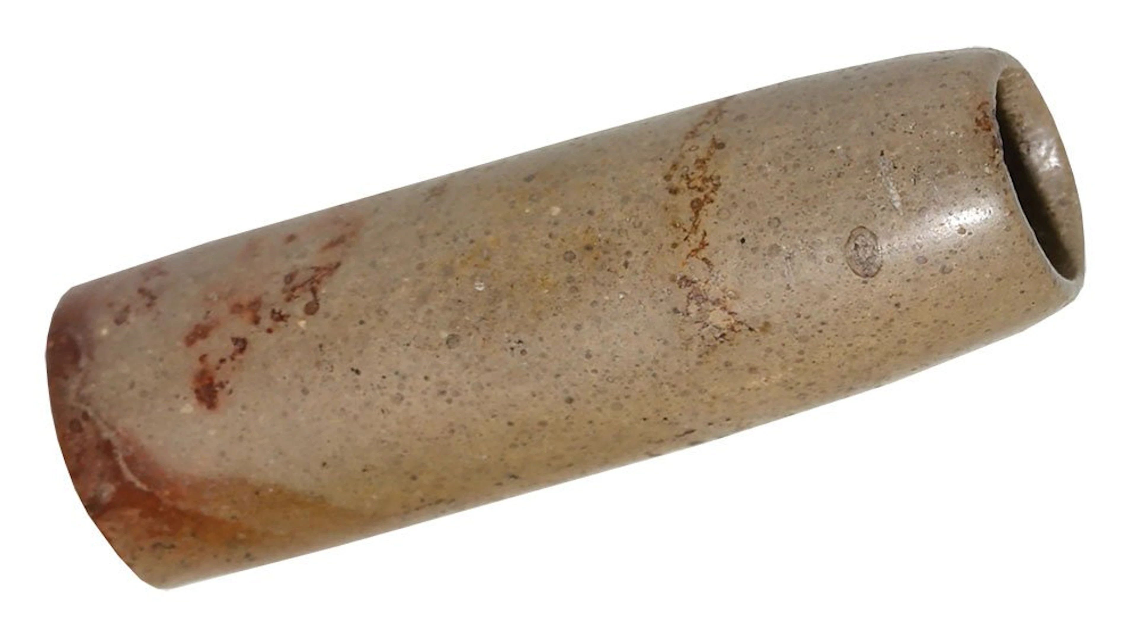 3 1/2" Block End Tube Pipe. Eaton Co, MI. Pictured