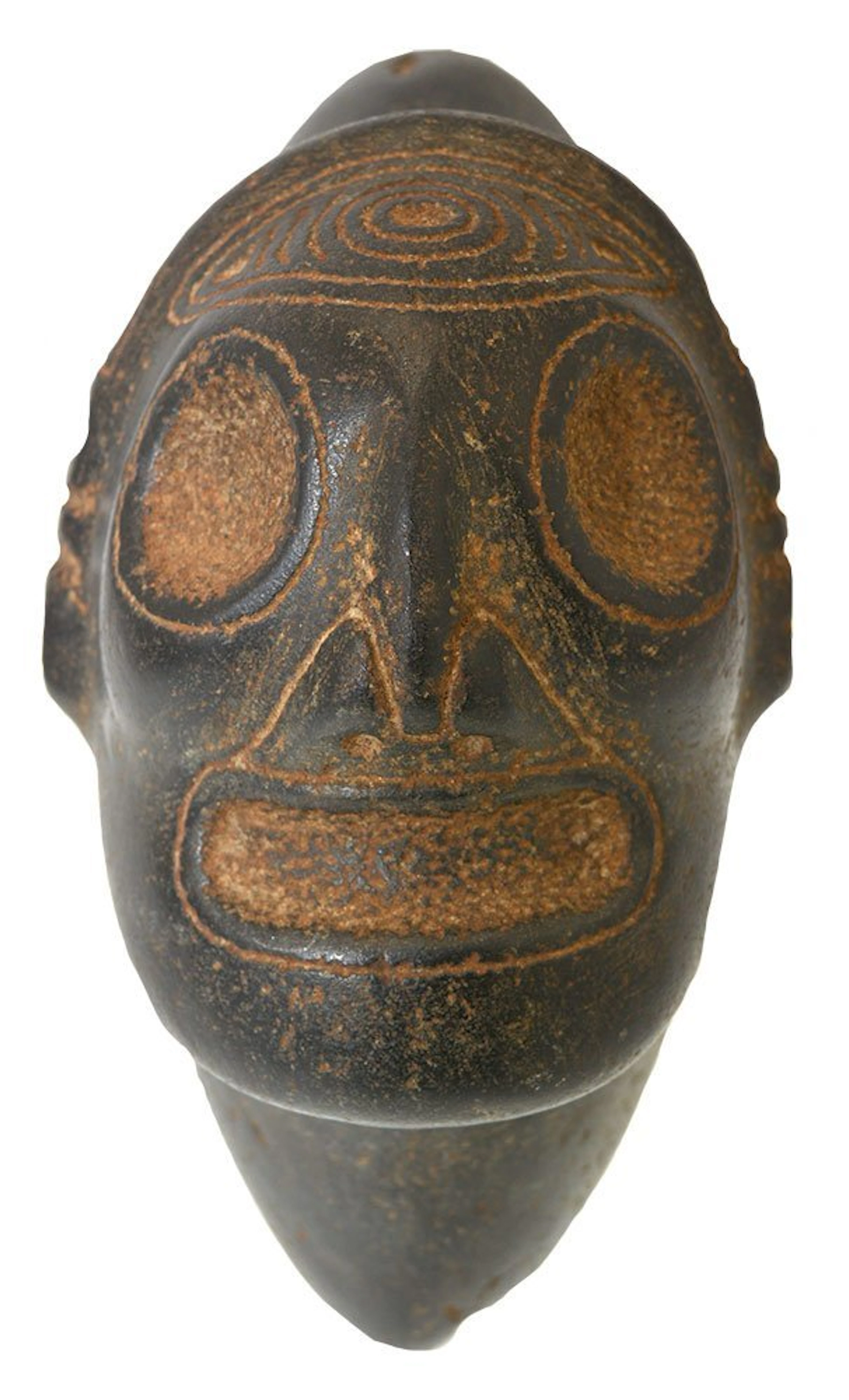 7 1/4" Taino Ancestor Three Pointer. Hispaniola.