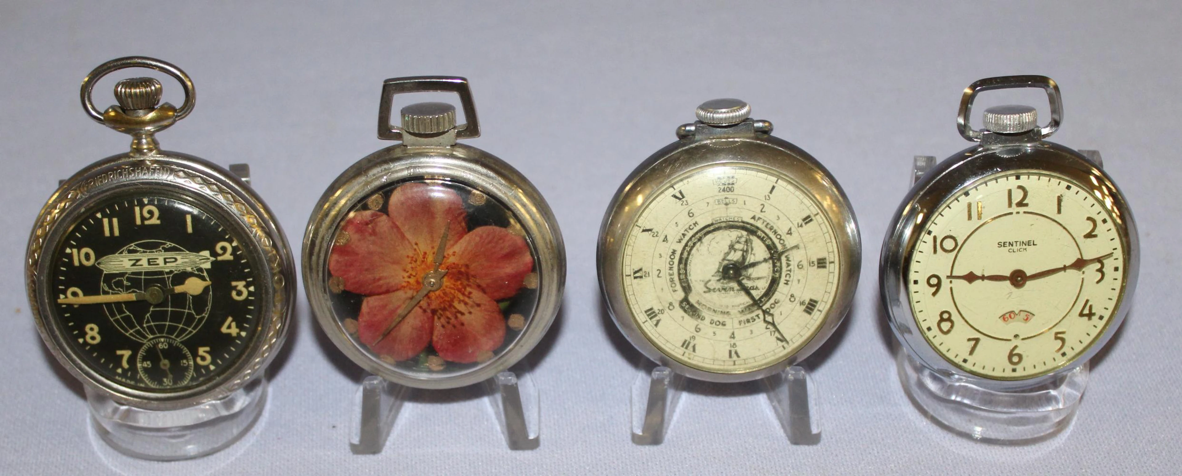 4 Pocket Watches